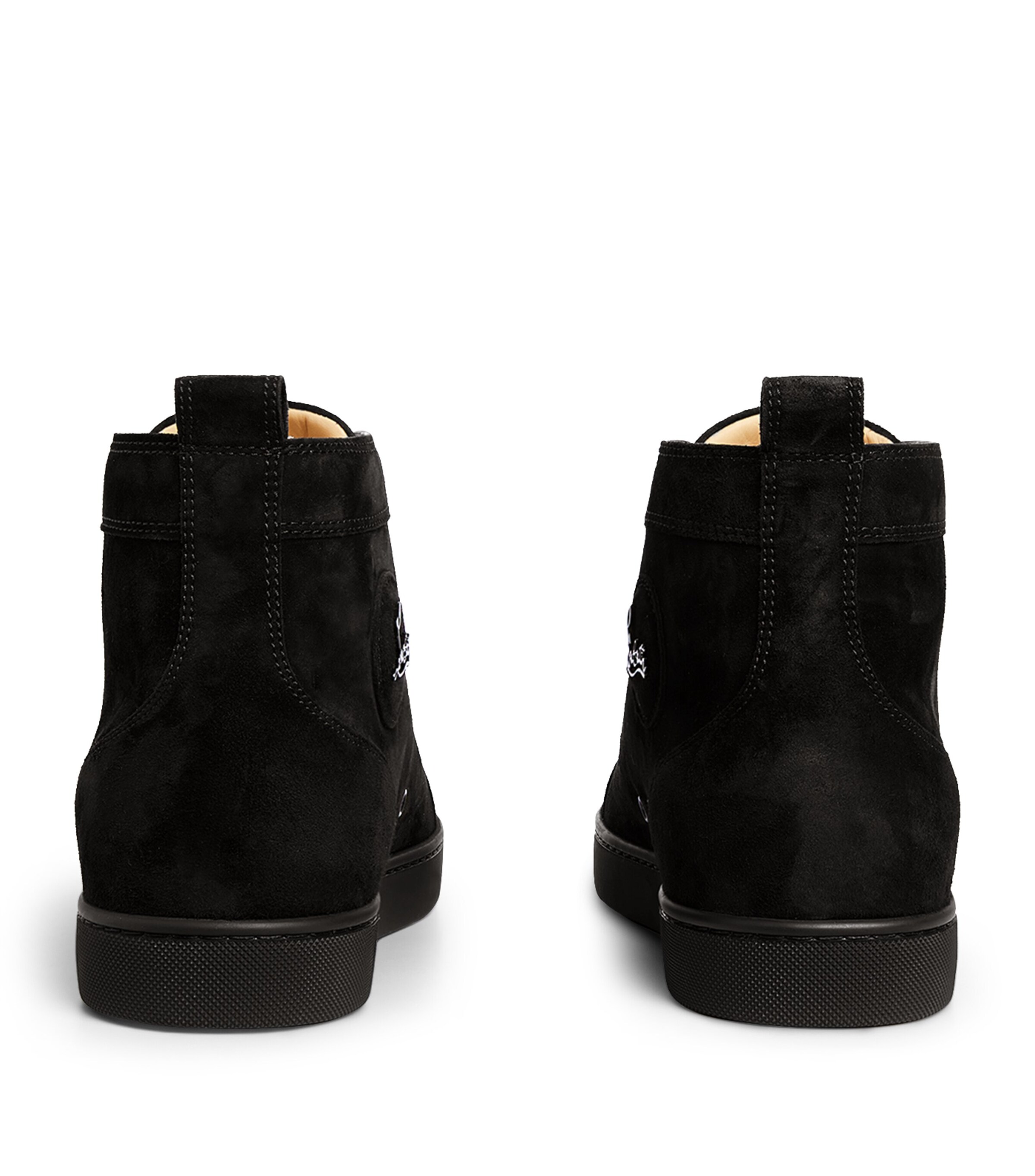 Louis Orlato Suede High-Top Sneakers B049 Image 6