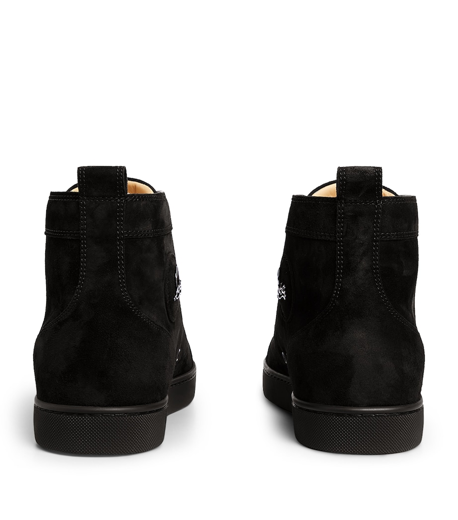 Louis Orlato Suede High-Top Sneakers B049 Image 6