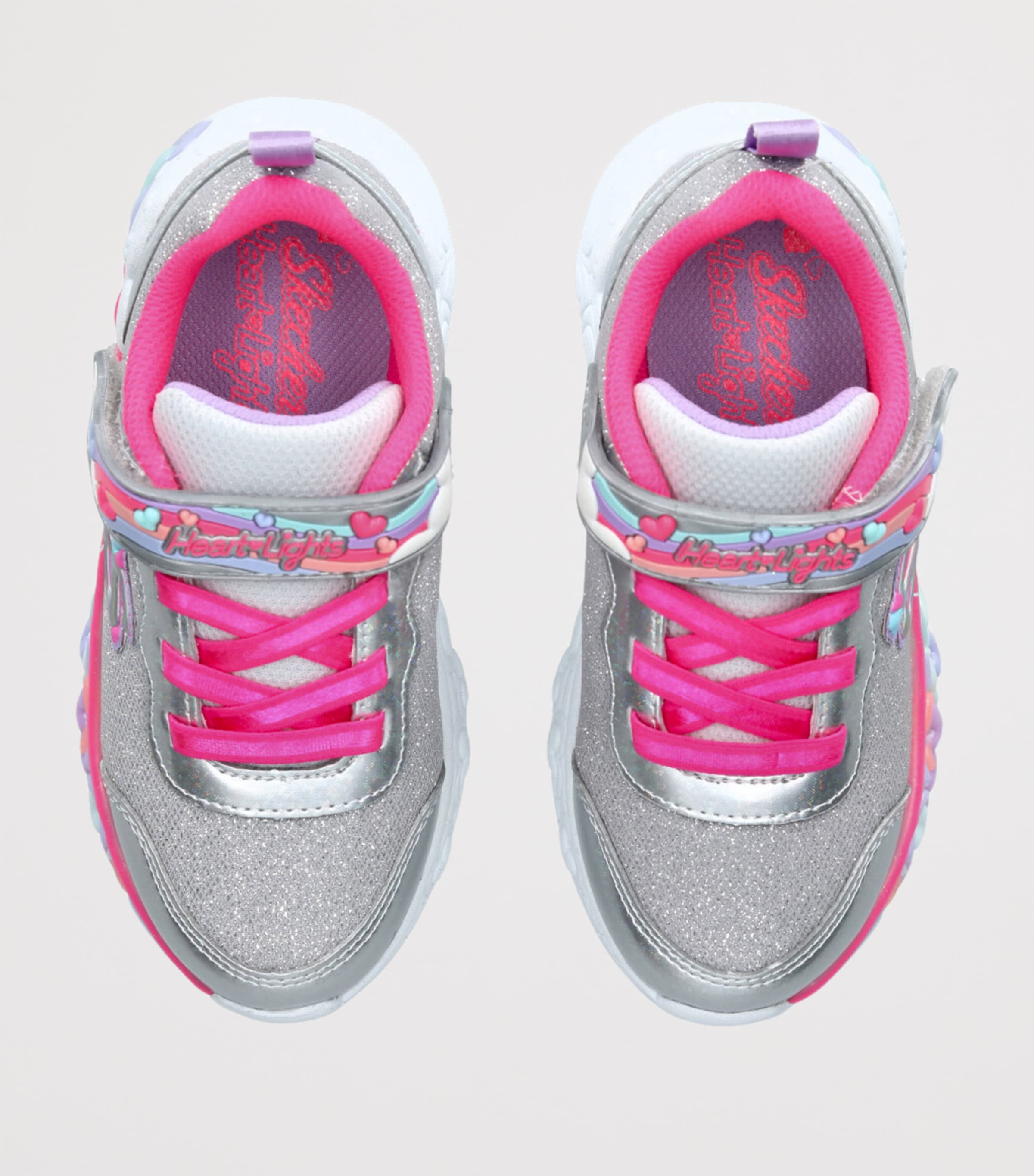 Ton of Hearts Sneakers SILVER COM Image 4