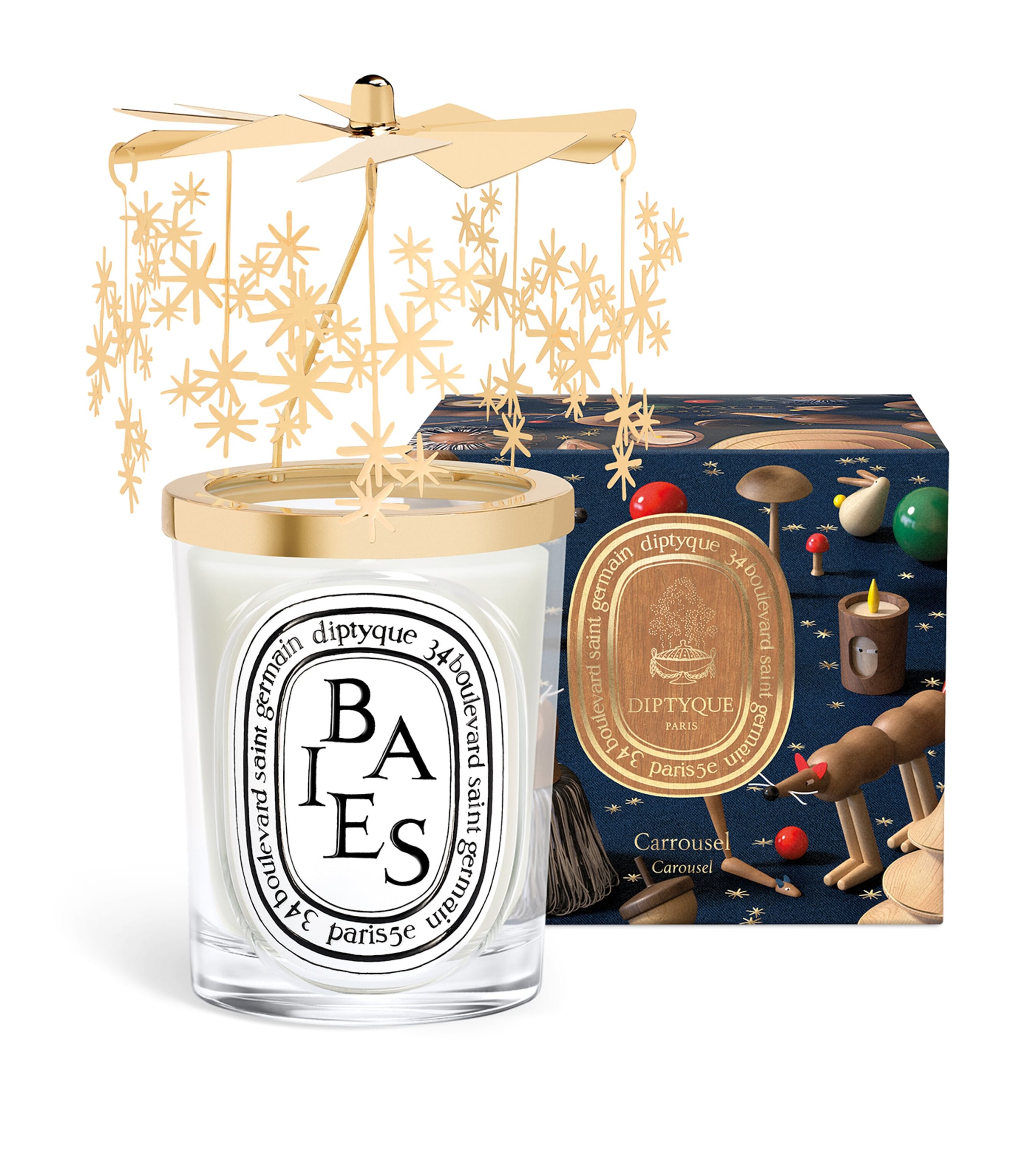 Diptyque Limited Edition Carousel Classic Candle Topper | Harrods SA
