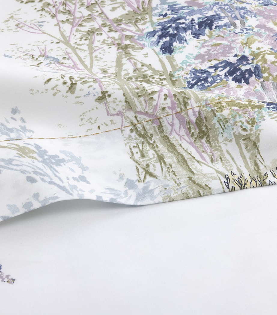 Yves Delorme Cotton Lande Super Double Flat Sheet (240cm x 295cm) Image 4