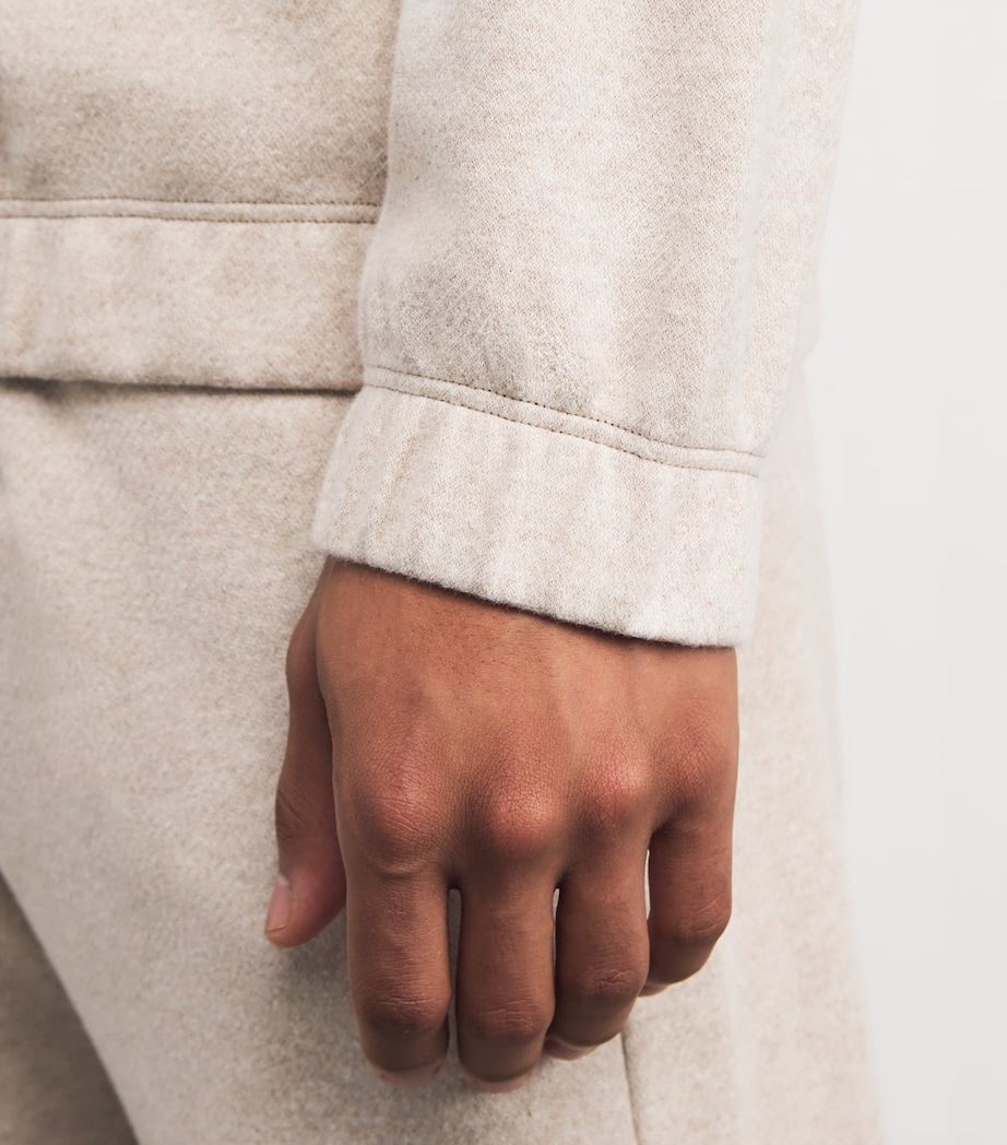 Cotton-Blend Cozy Living Sweatshirt 2895 CAMEL MELANGE Image 6