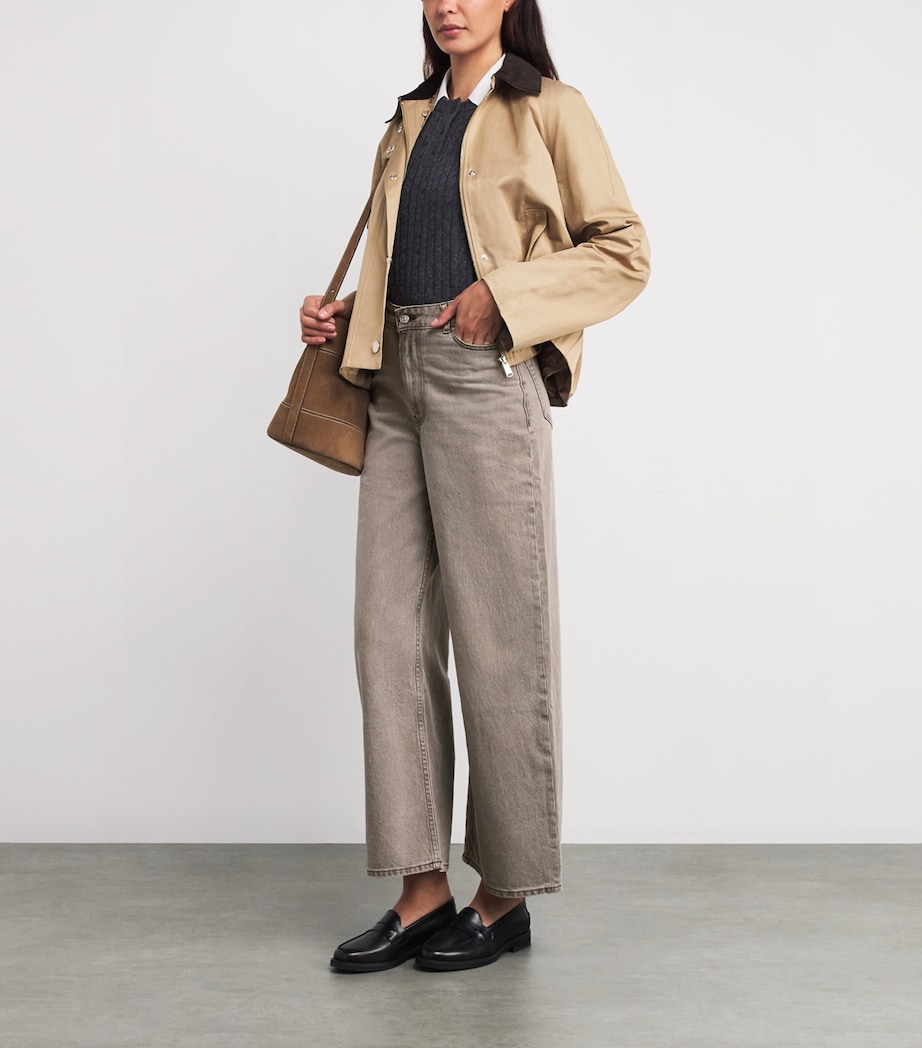 Wide-Leg Jeans GREY BEIGE Image 2