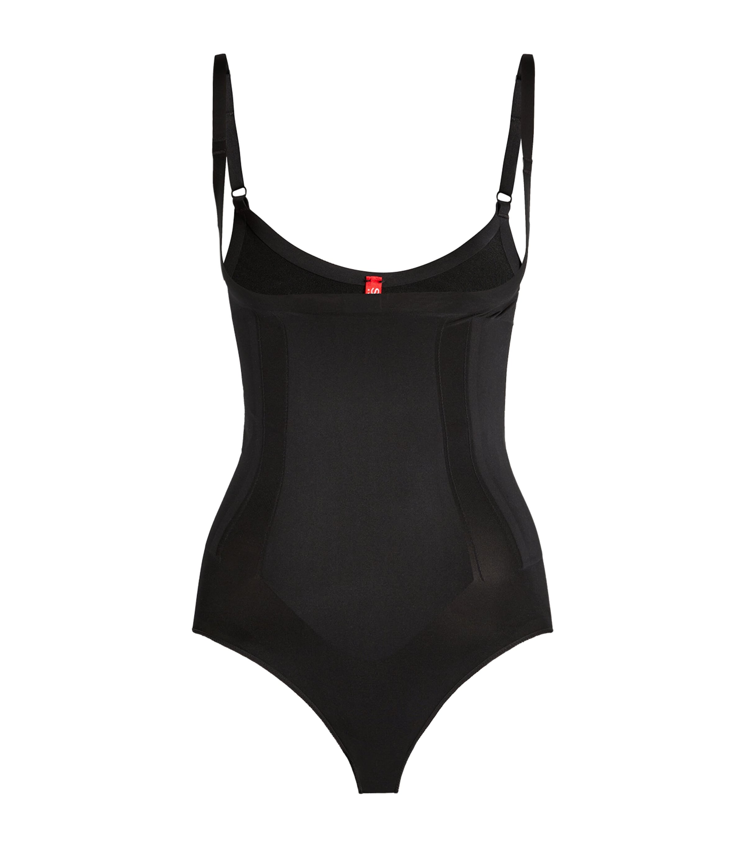Spanx Oncore Open-bust Bodysuit - Firm Control In Black