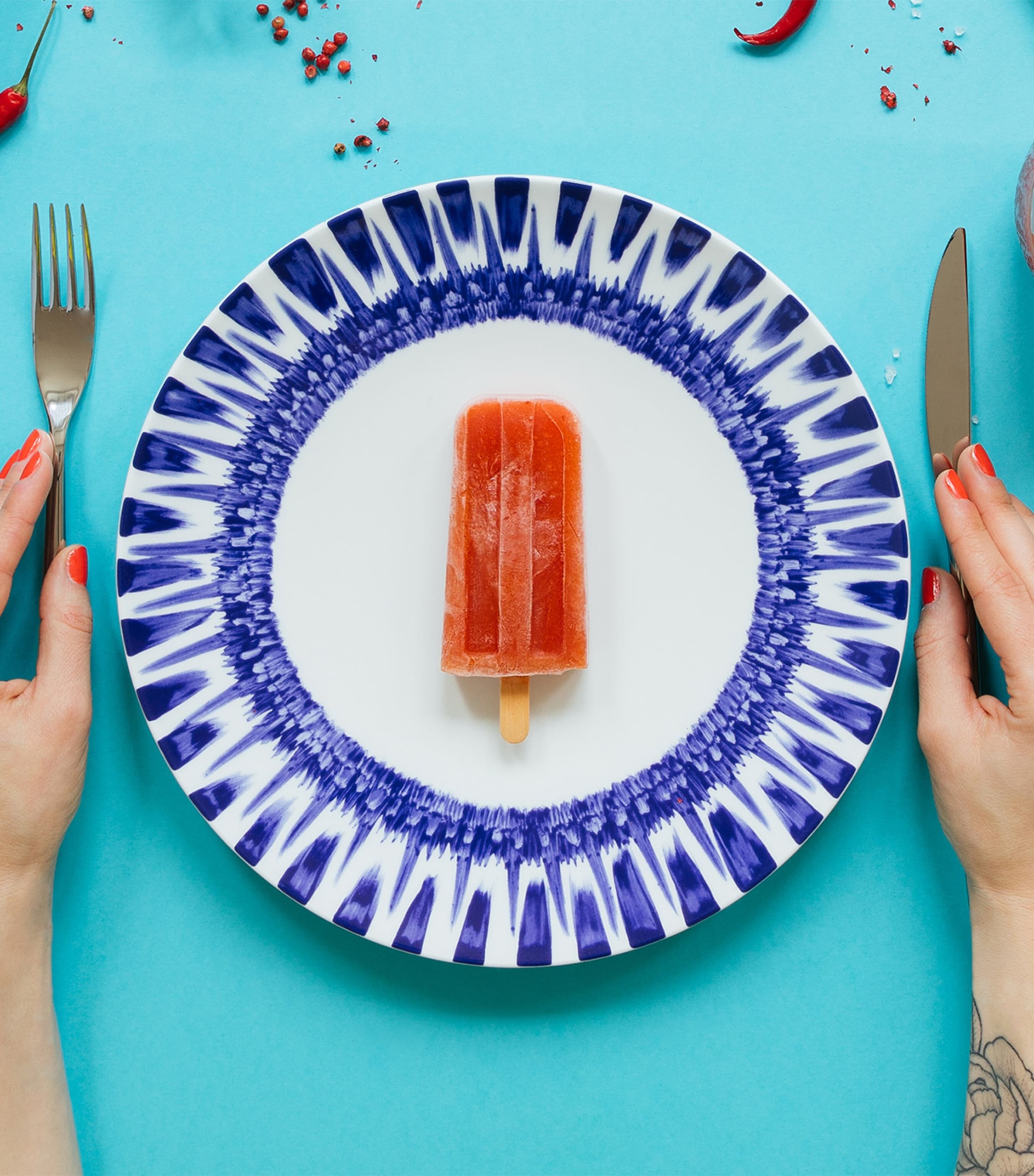 Bernardaud In Bloom Dinner Plate (27cm) Bleu Image 2