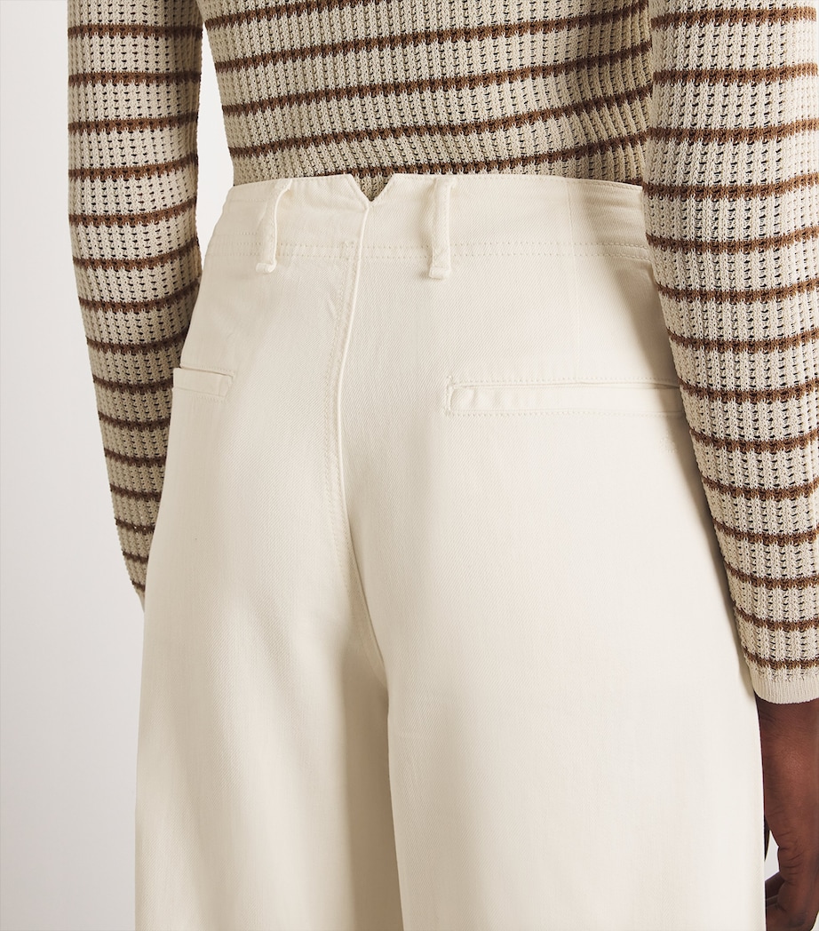 Featherweight Sofie Wide-Leg Jeans ECRU Image 6