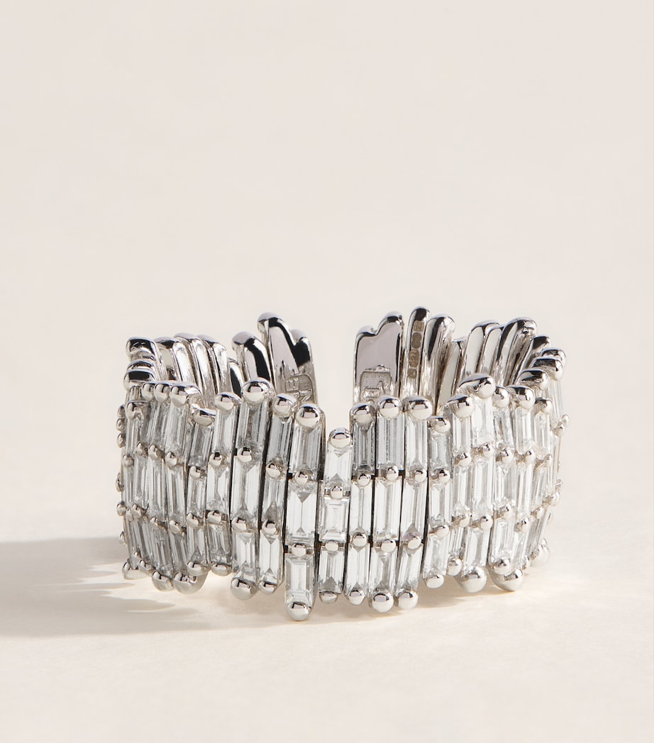 Suzanne Kalan White Gold and Diamond Classic Eternity Ring Wg/wd Image 1