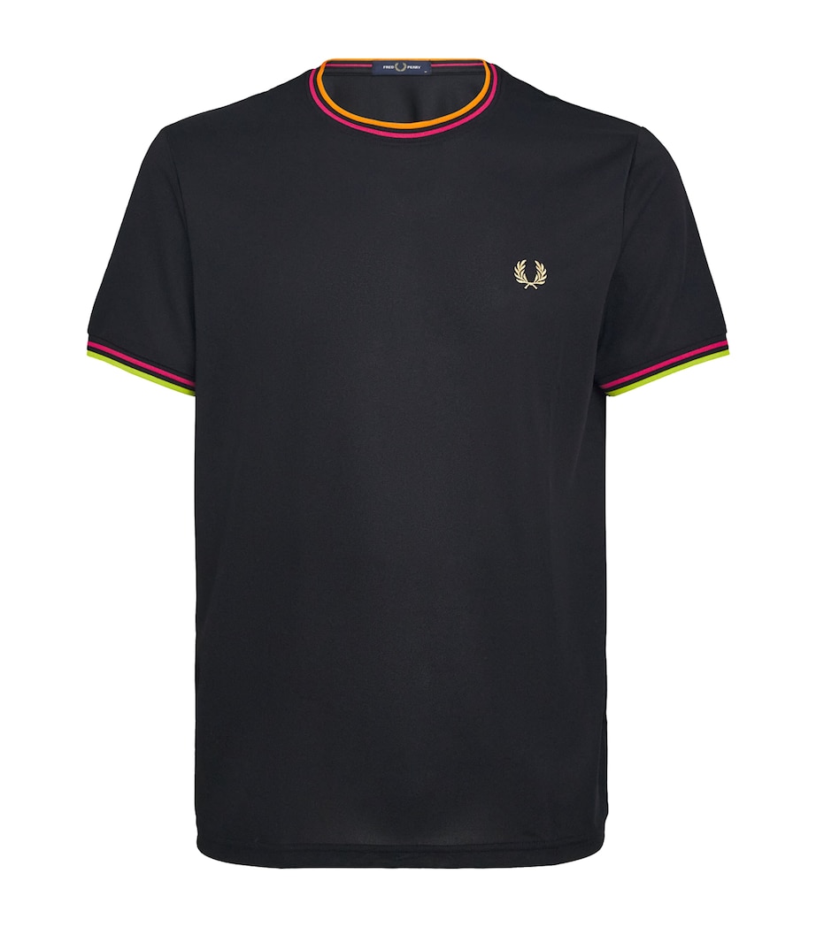 Twin Tipped Tennis T-shirt 102-BLACK Image 1