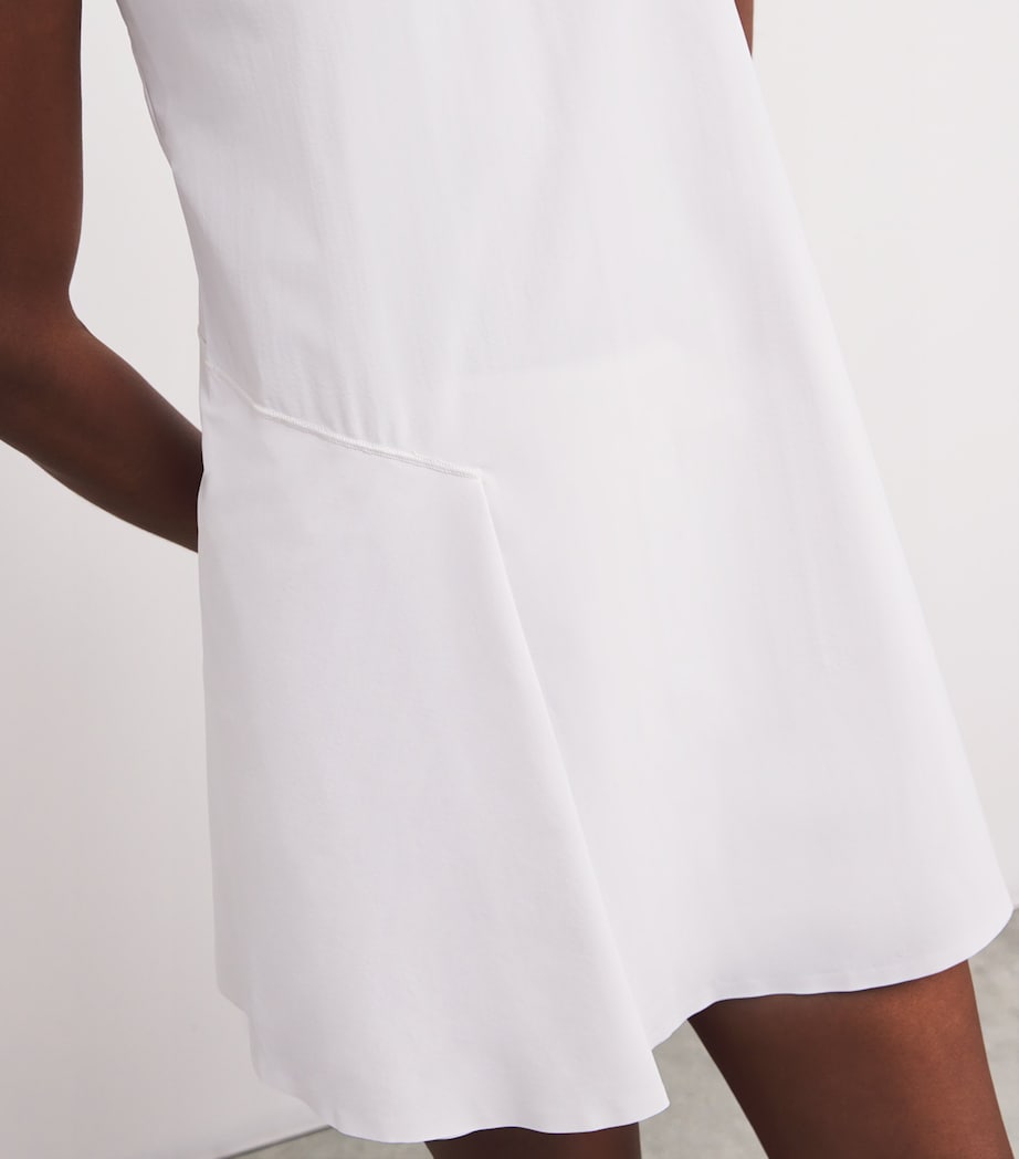 Court Mini Dress WHITE Image 4