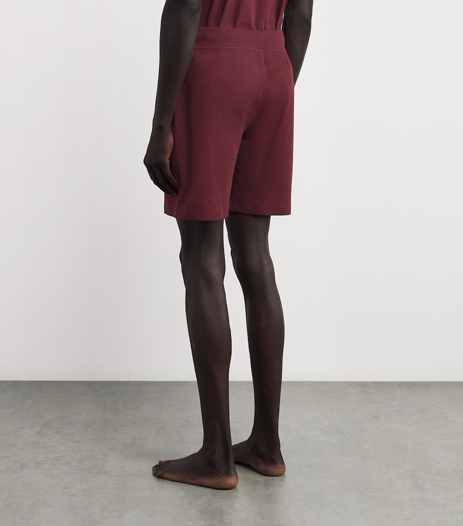 Jersey Lounge Shorts HARVARD WINE Image 4