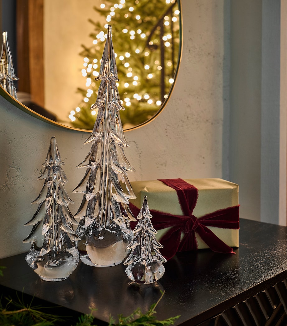 Glass Vermont Evergreen Christmas Tree Ornament CLEAR Image 5