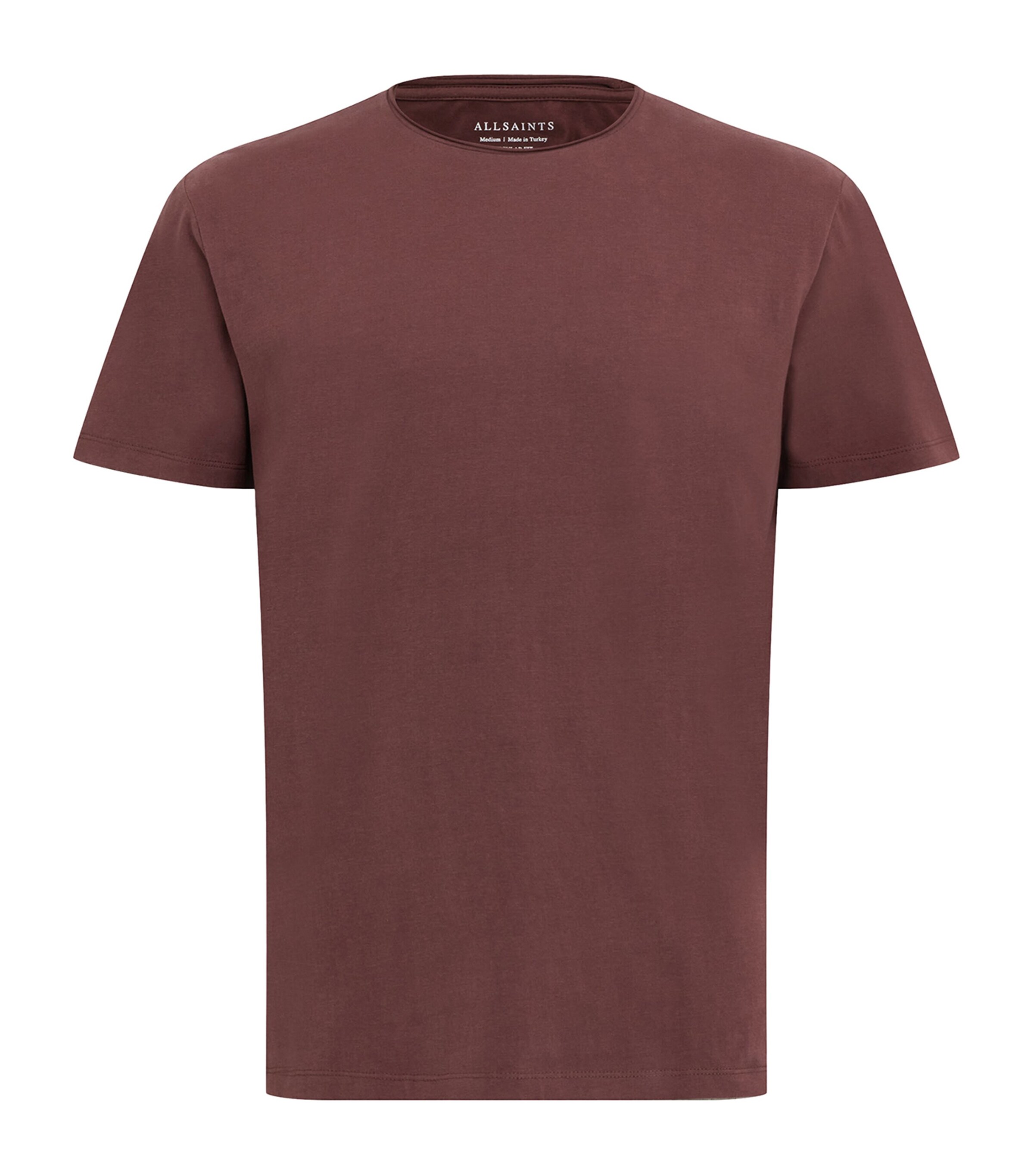 Allsaints Bodega Stretch Jersey T-shirt In Red
