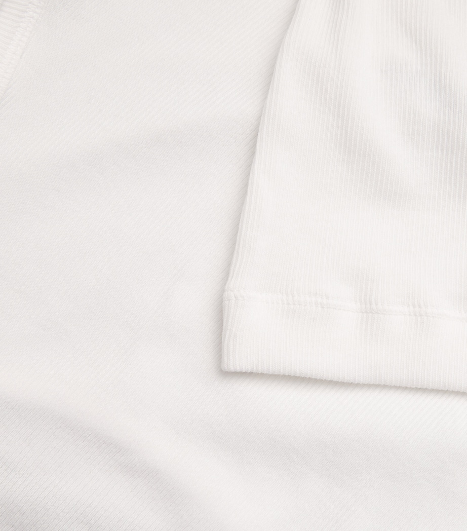 Cotton Ribbed Tank Tops (Pack of 3) CHALK Image 5