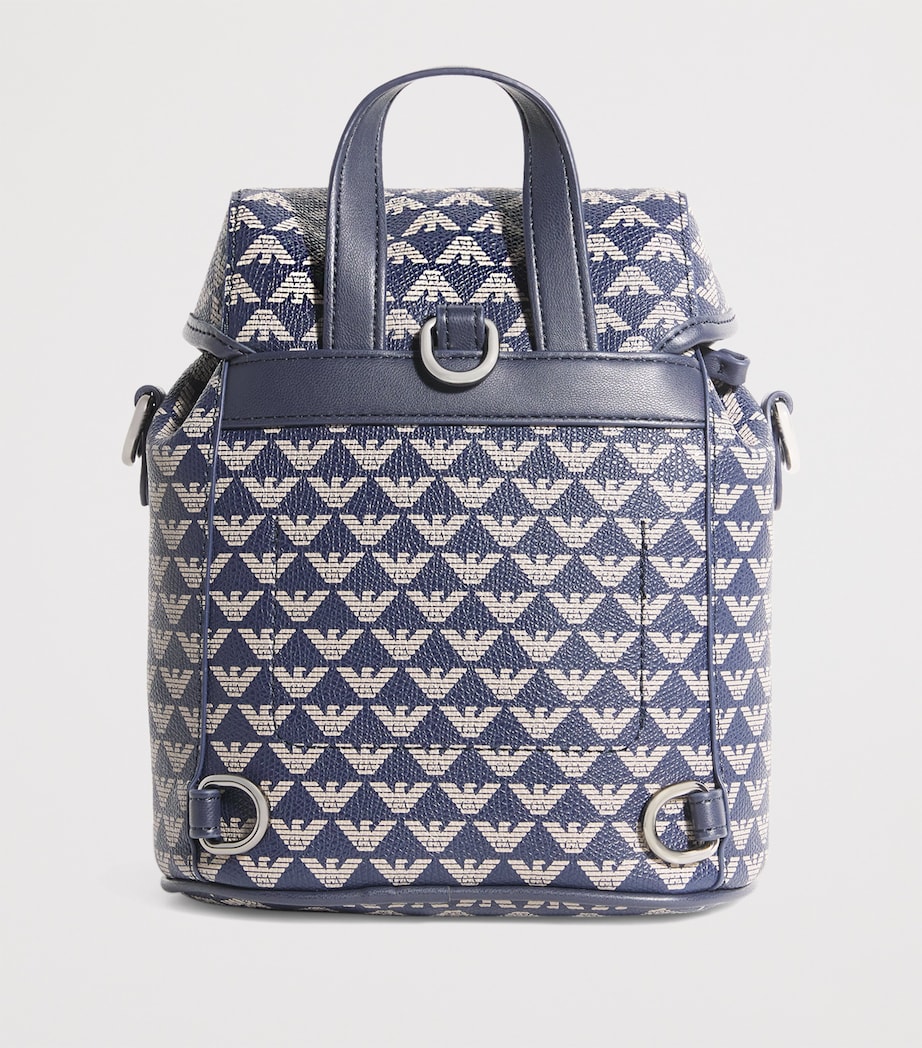 Logo Backpack AB060 NAVY BLUE/ECRU Image 2