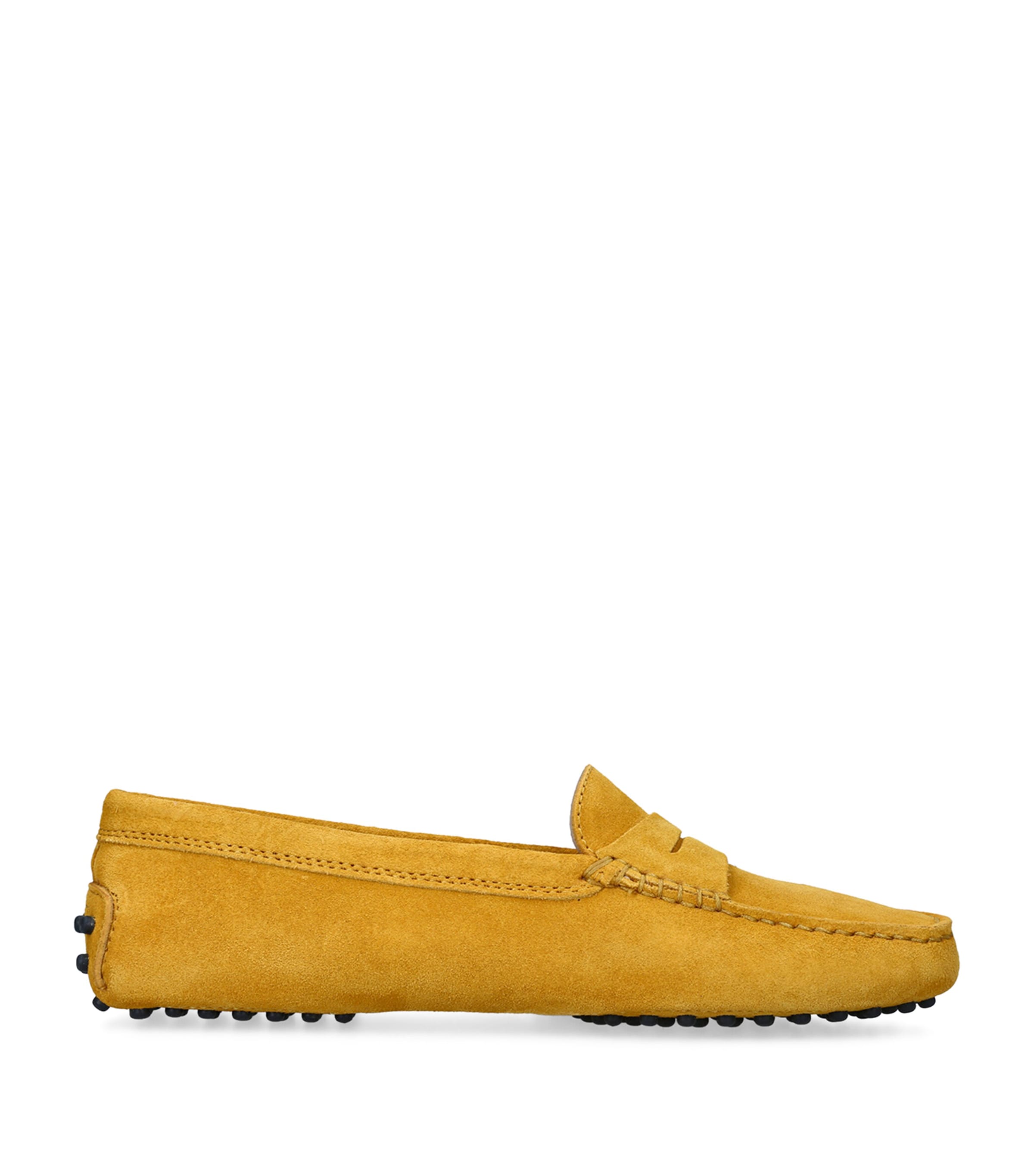 Suede Gommino Driving Shoes YELLOW Image 3