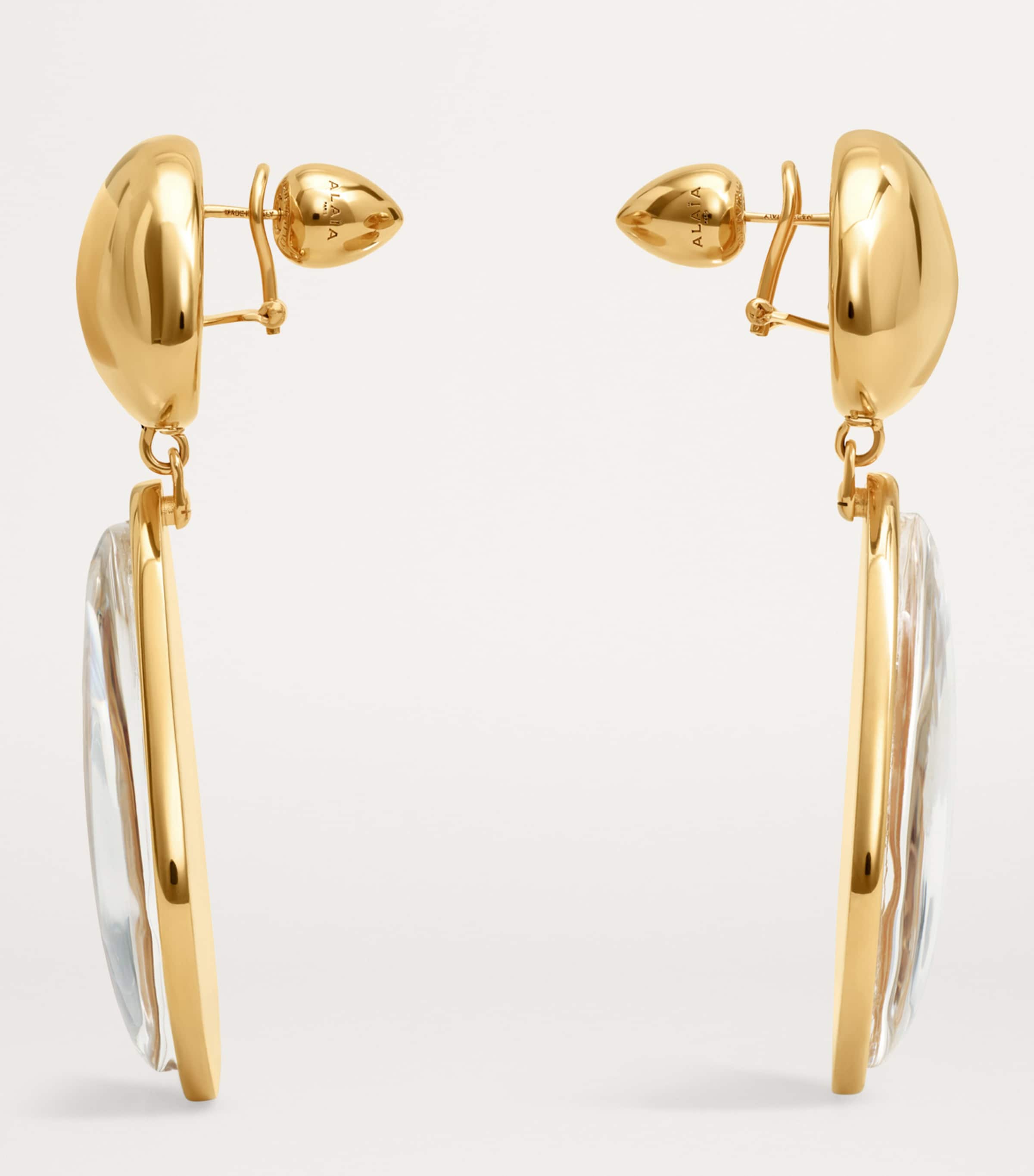 Specchio Drop Earrings TRANSPARENT Image 2