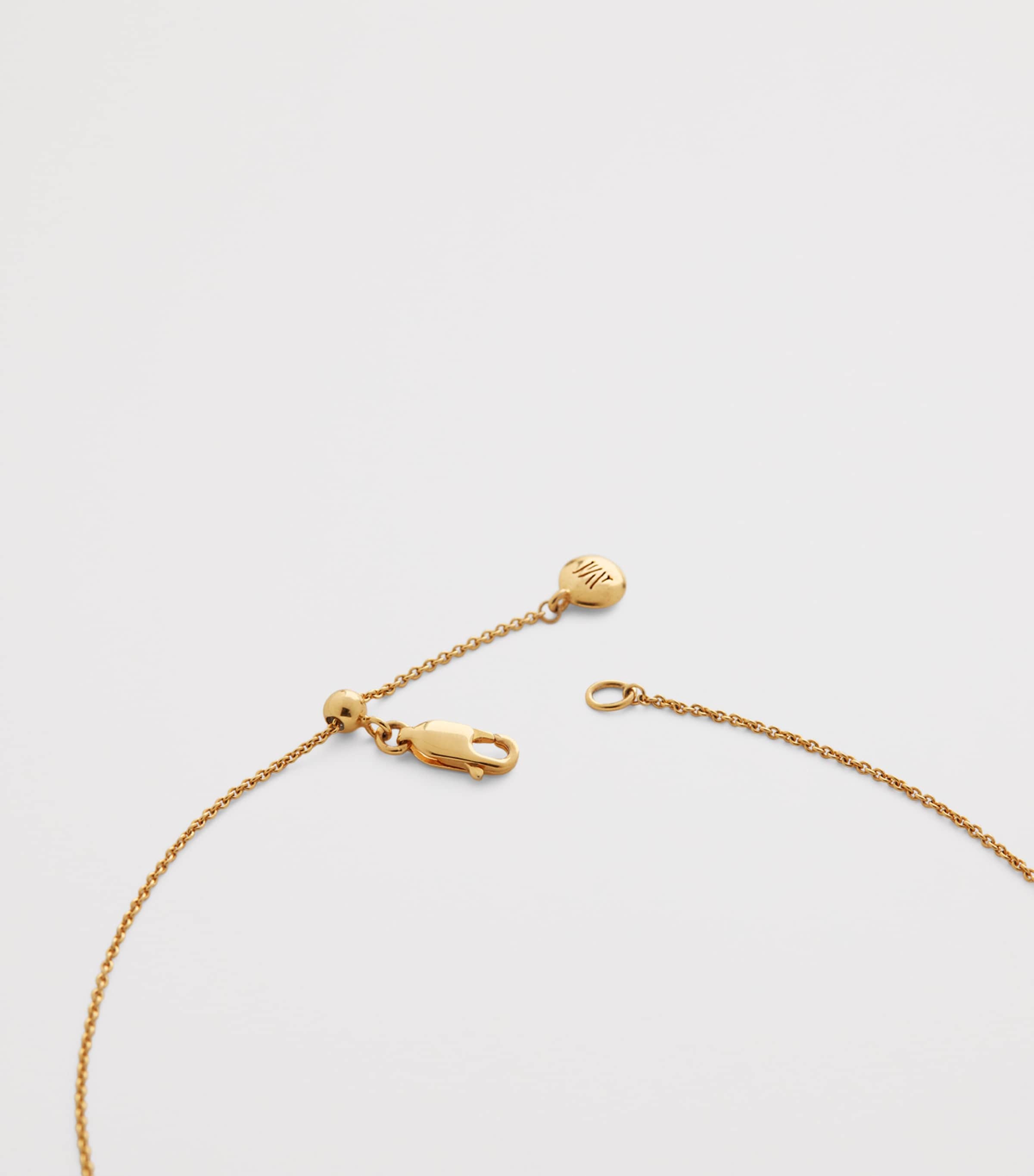 Gold Vermeil Fine Chain Necklace 18K GOLD VERMEIL Image 3