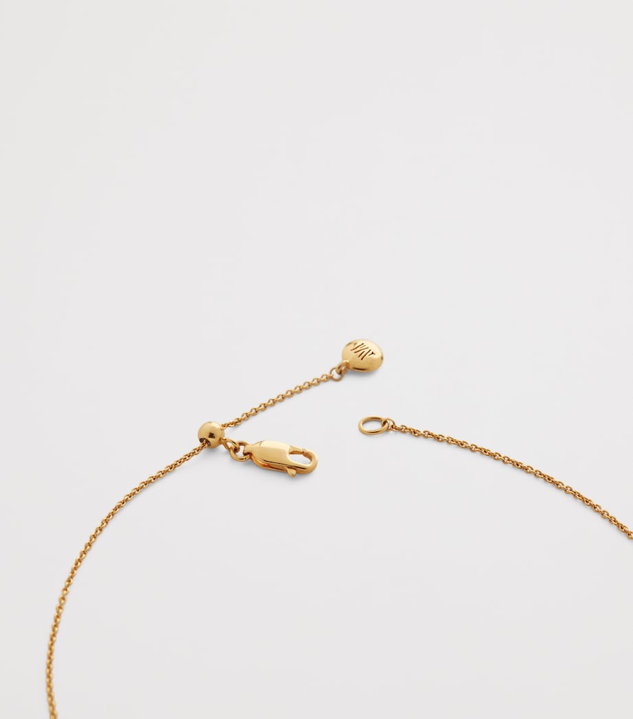 Gold Vermeil Fine Chain Necklace 18K GOLD VERMEIL Image 3