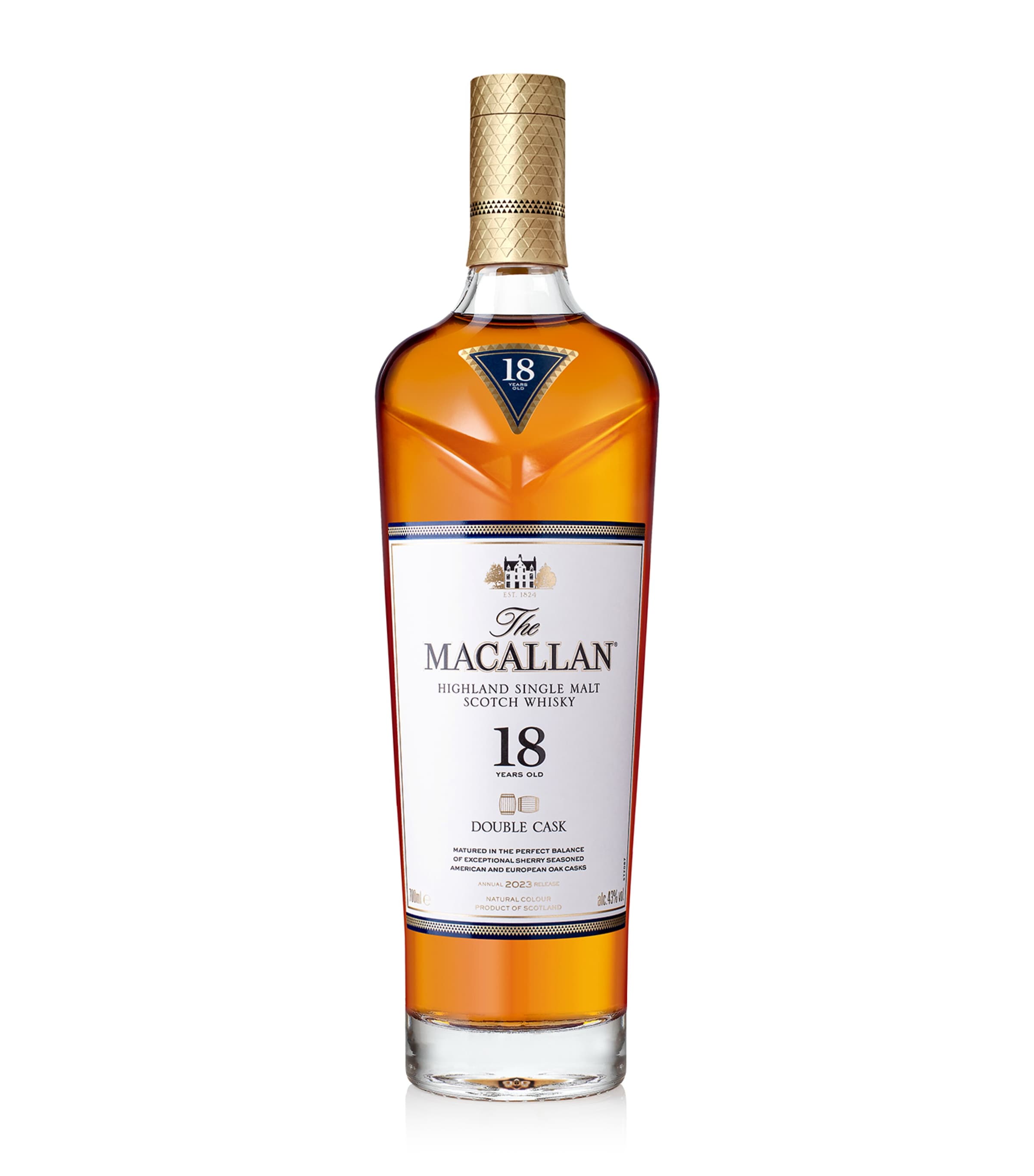 18-Year-Old Double Cask Whisky (70cl) NO COLOUR Image 2