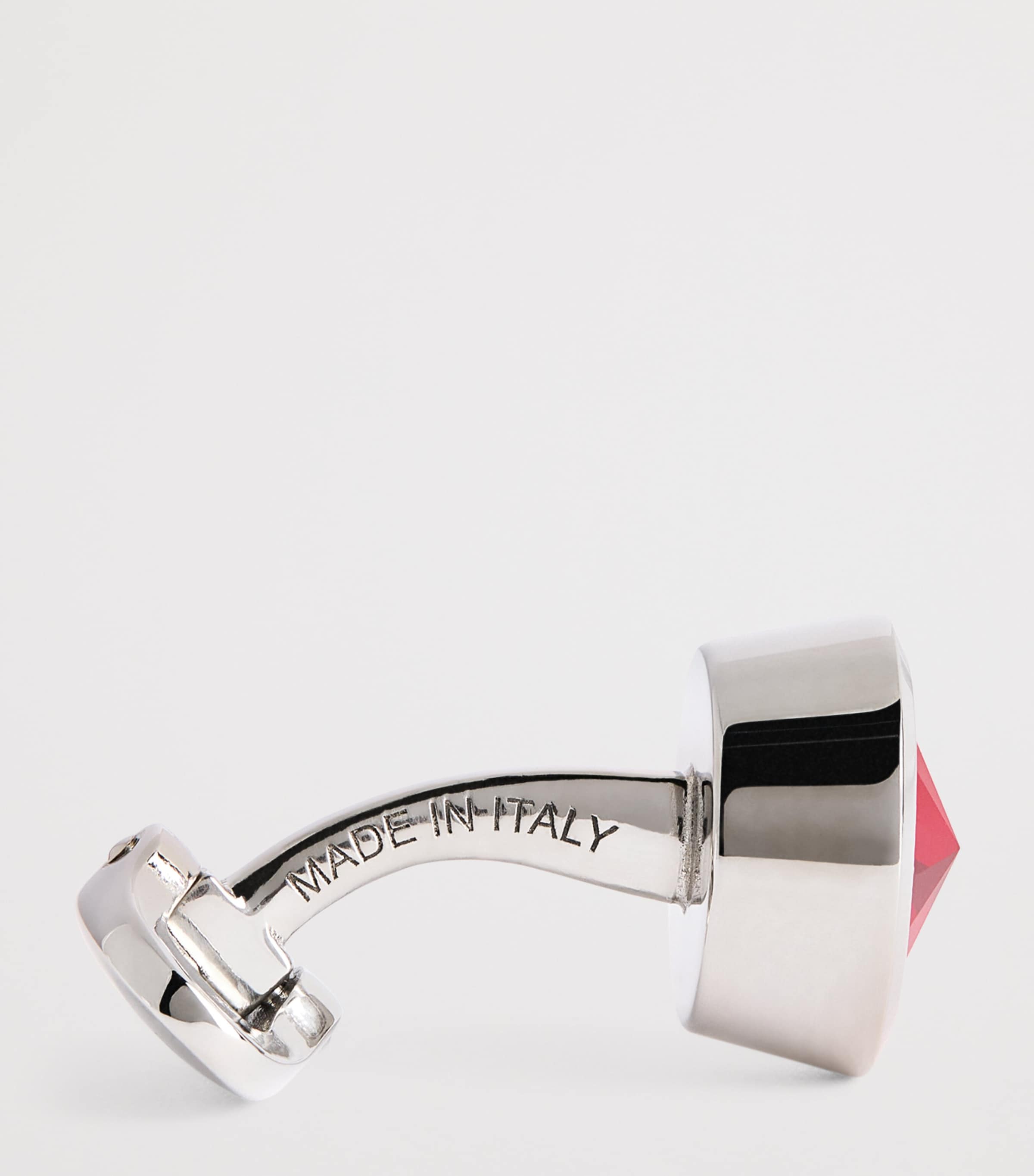 Sterling Silver Embellished Cufflinks U2093 Image 4