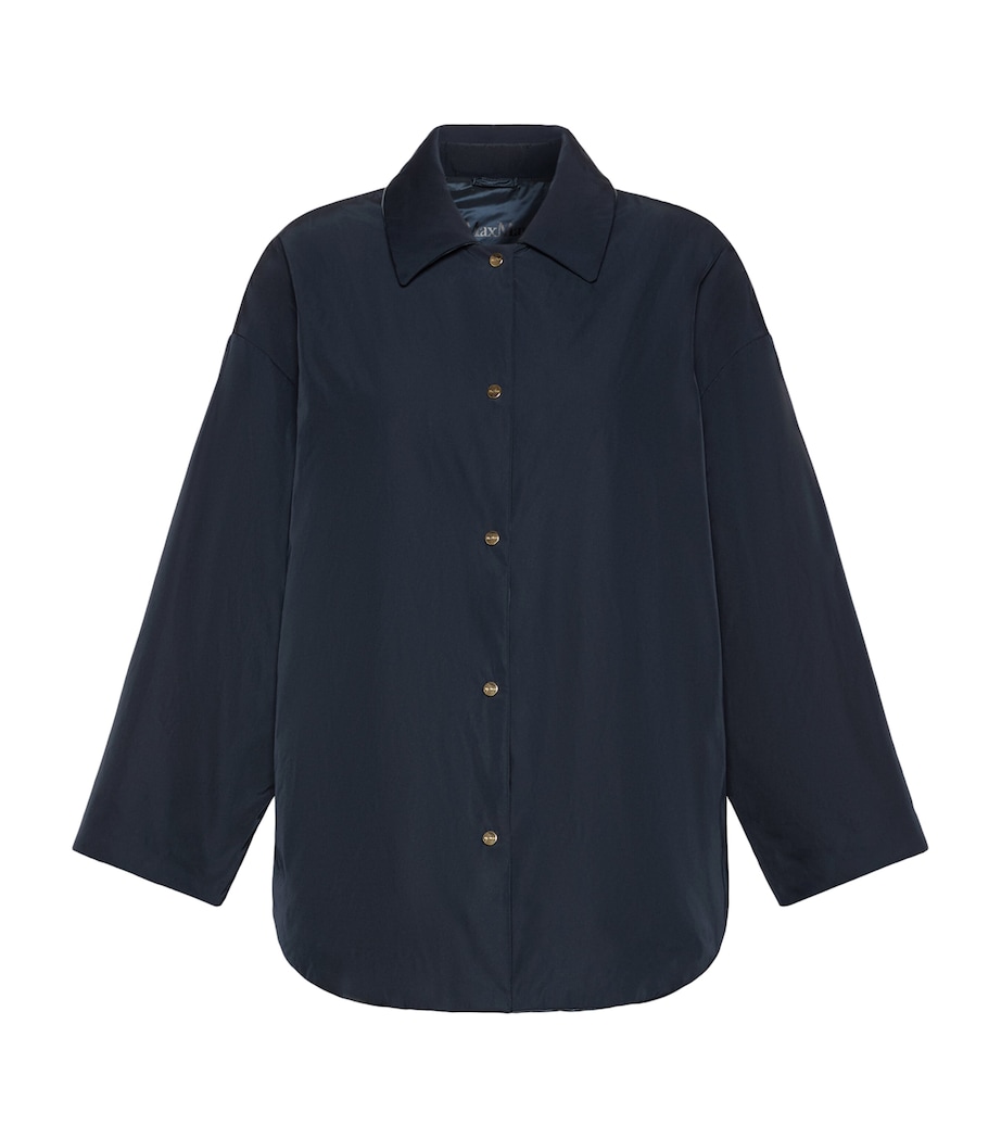 Max Mara Womens Padded Reversible Jacket Ultramarine Image 1