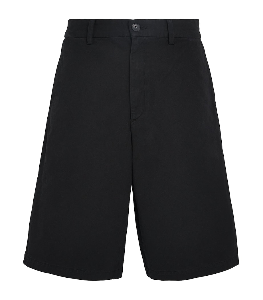 Cotton Cosmo Shorts BLACK Image 1
