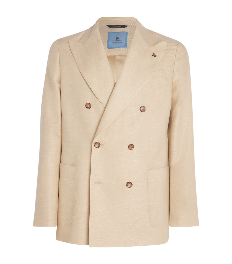 Cashmere-Linen Robert Blazer 2100 YELLOW Image 1