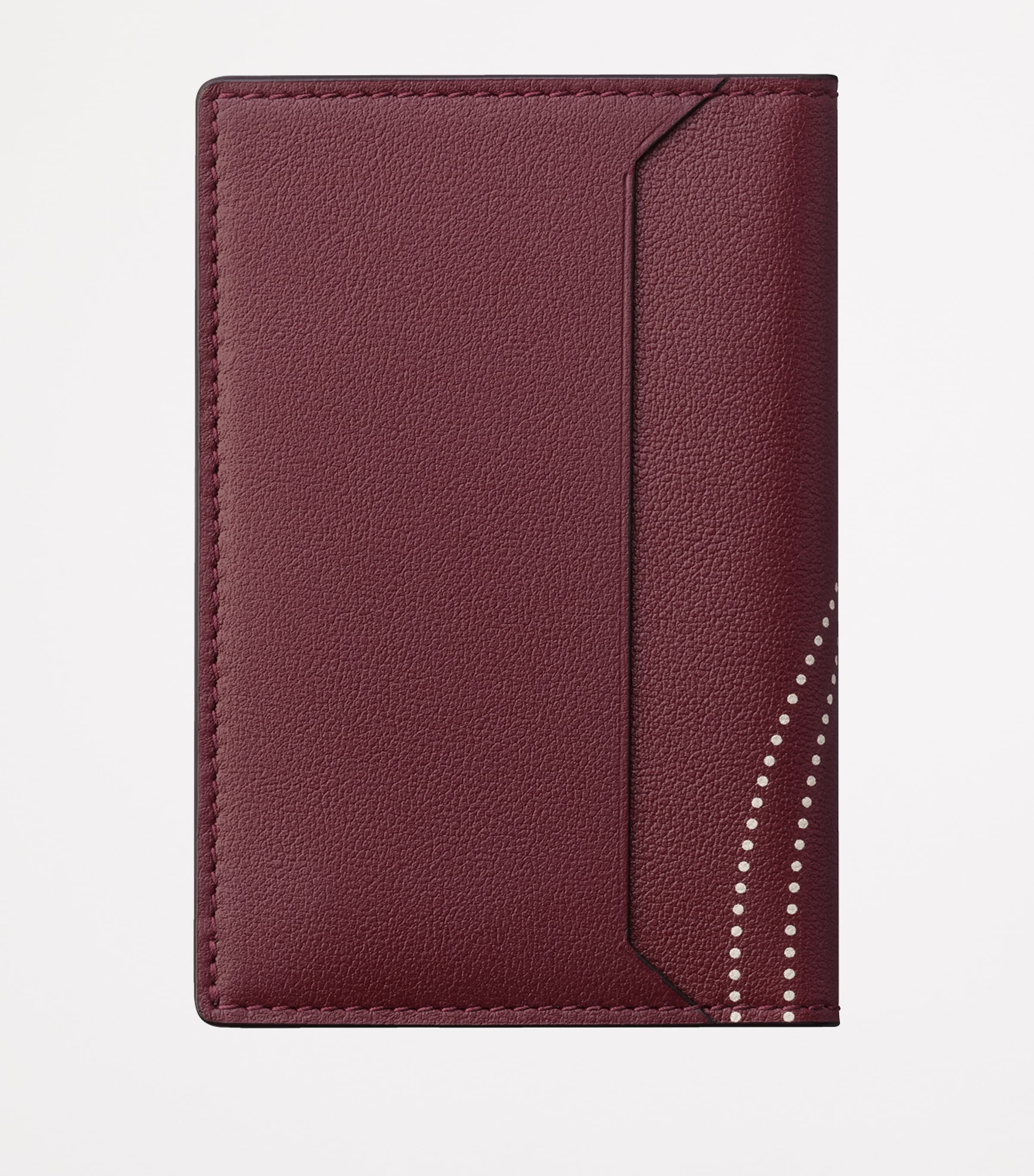 Cartier Red Leather Must de Cartier Card Holder | Harrods UK