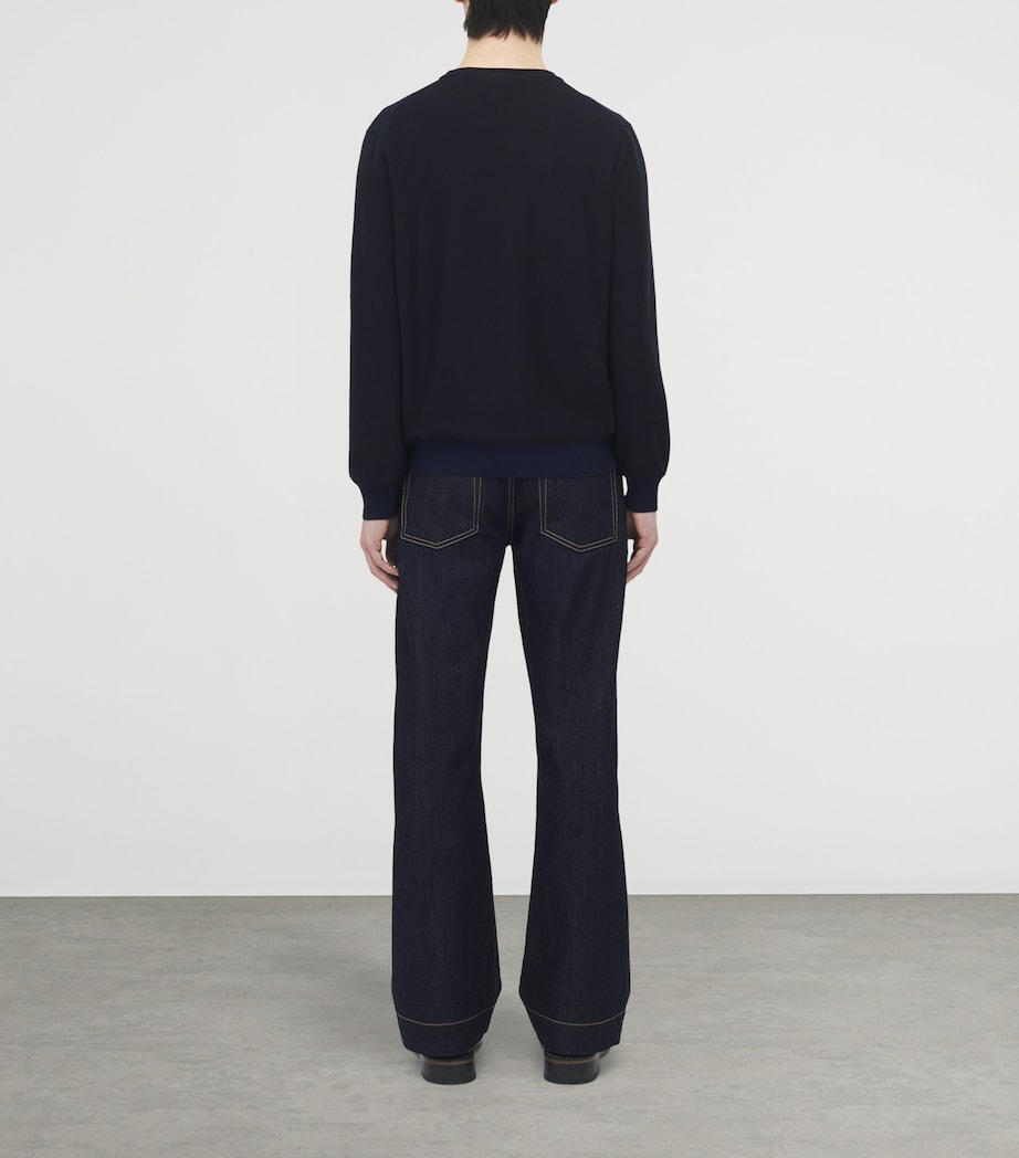 Wool Exploded Skull Sweater 4358 Image 4