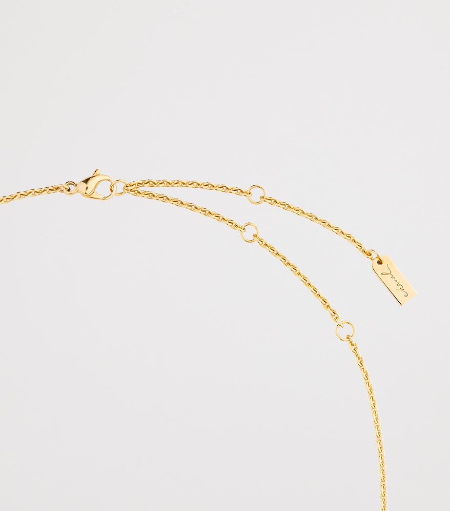 Yellow Gold and Diamond Chance de Chanel Talismans Necklace YELLOW Image 4