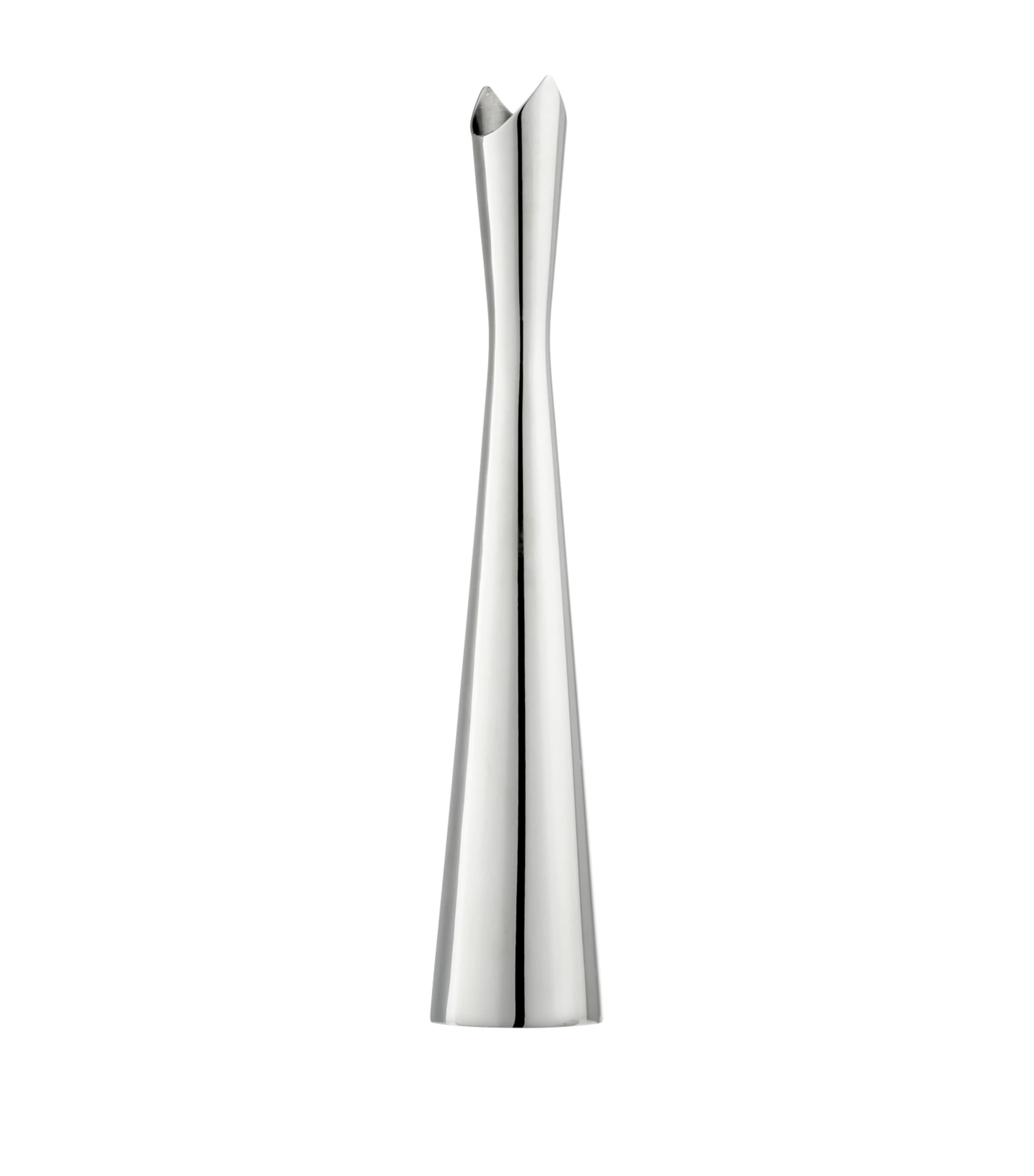 Christofle Silver-Plated Cardinal Vase (22cm) Silver Image 1