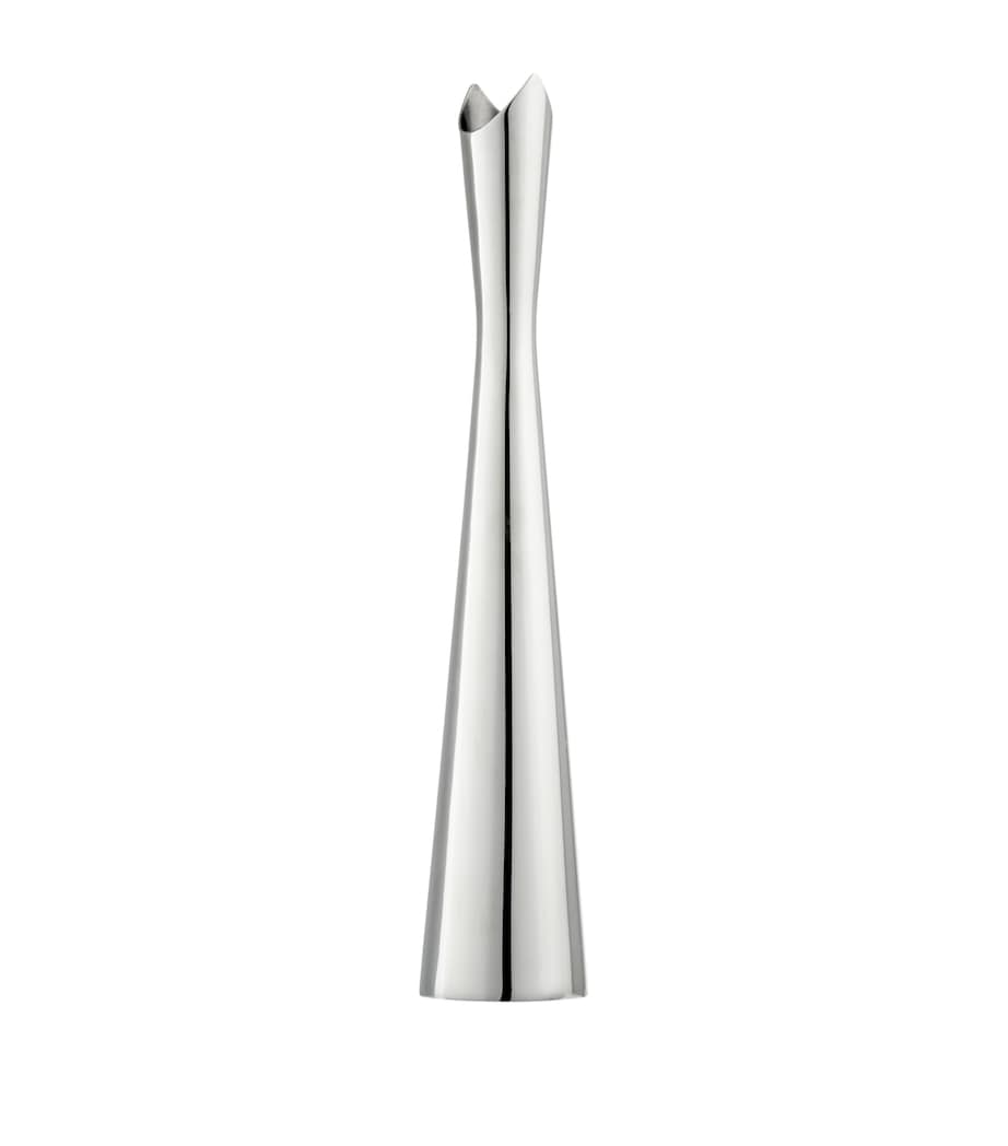 Christofle Silver-Plated Cardinal Vase (22cm) Silver Image 1