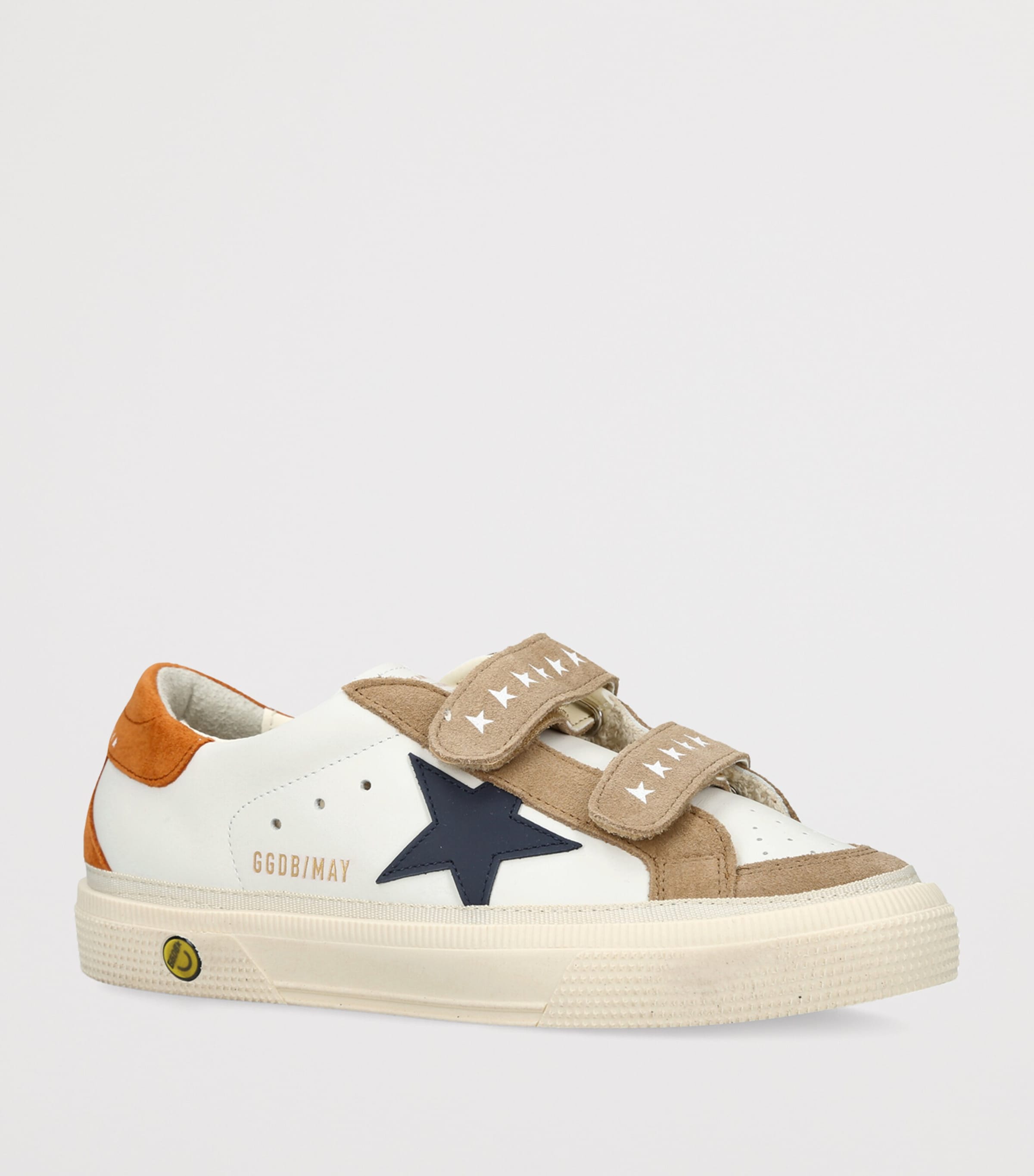 Golden Goose Leather May Sneakers White/oth Image 2