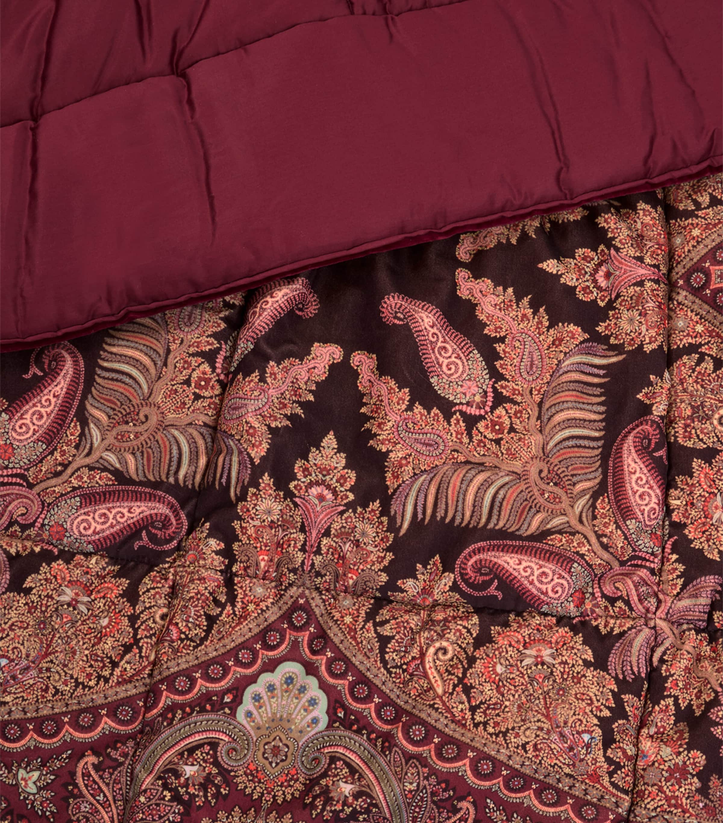 Cotton Quilted Kiri Bedspread (270cm x 270cm) PRINT ON BRDX BASE Image 2