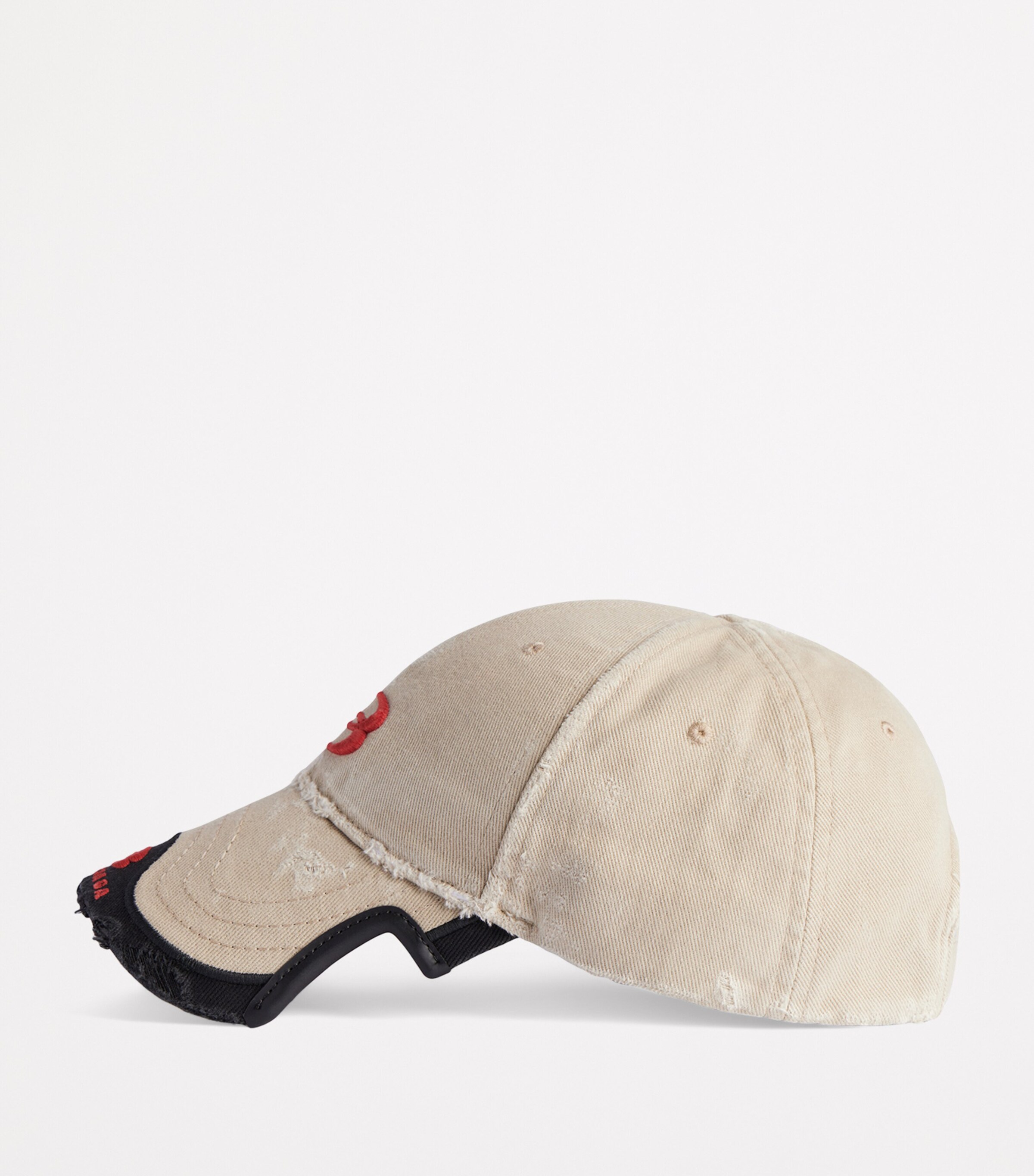 Balenciaga Brown Cotton Double Unity Cap | Harrods US