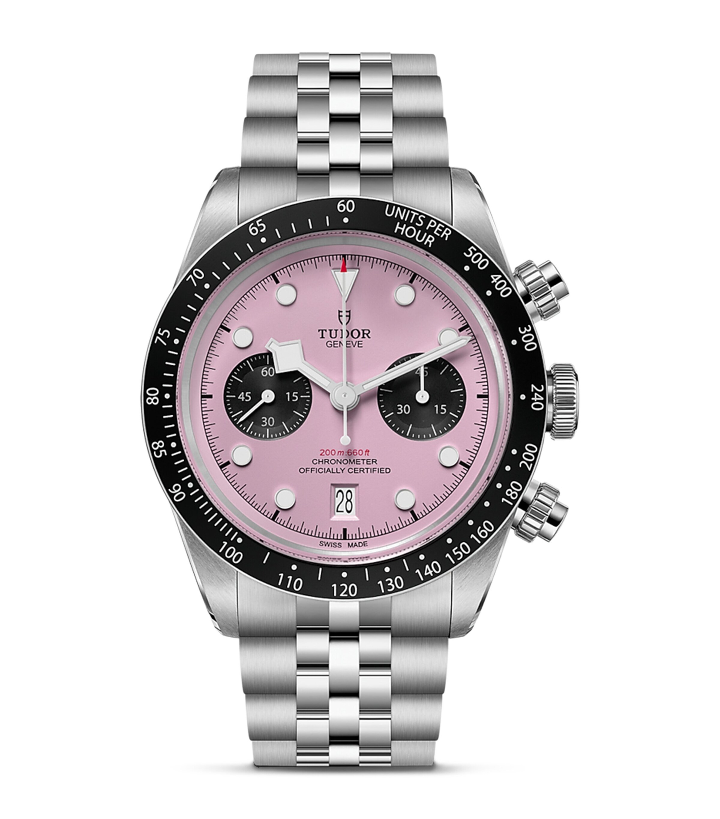 TUDOR Black Bay Chrono Stainless Steel Watch 41mm Pink Image 1