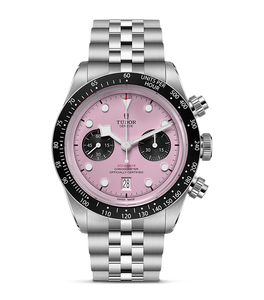 TUDOR Black Bay Chrono Stainless Steel Watch 41mm Pink Image 1