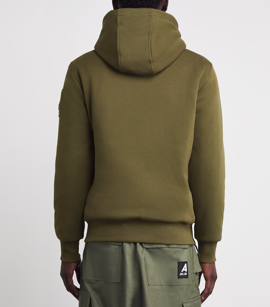 Zip-Up Bunny Hoodie MOSS W/MOSS - 1484 Image 4