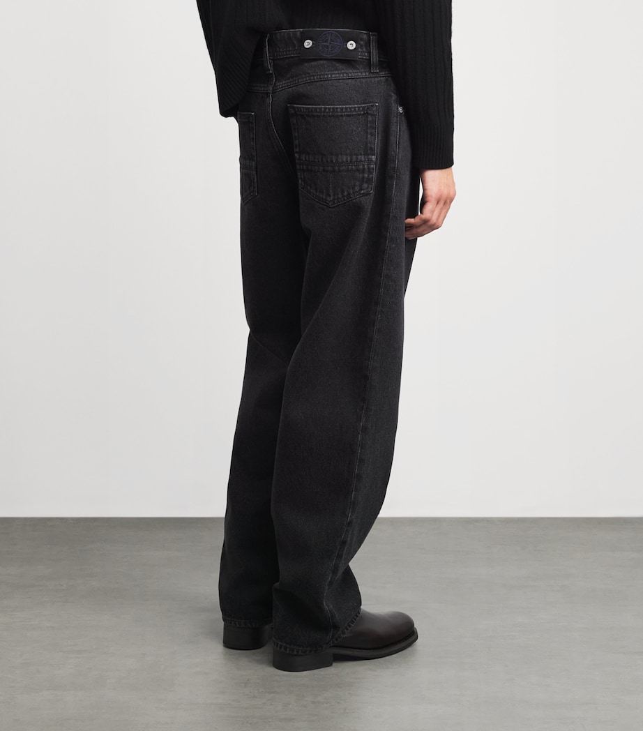 Stone Island Mens Straight Jeans Image 5
