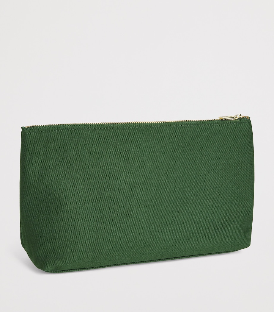 Harrods Logo Cosmetic Bag Harrods Green Image 2