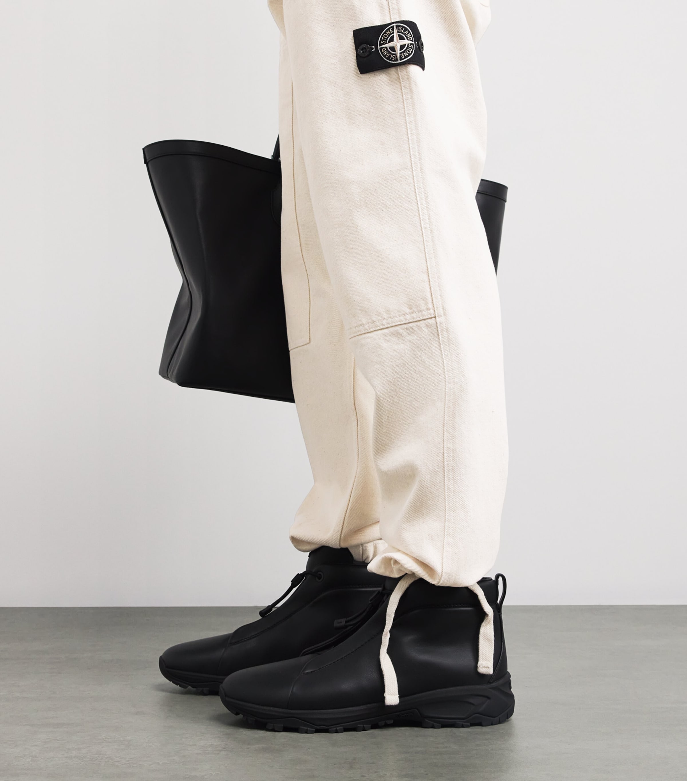 Cotton Twill Straight Trousers V0093 Image 6