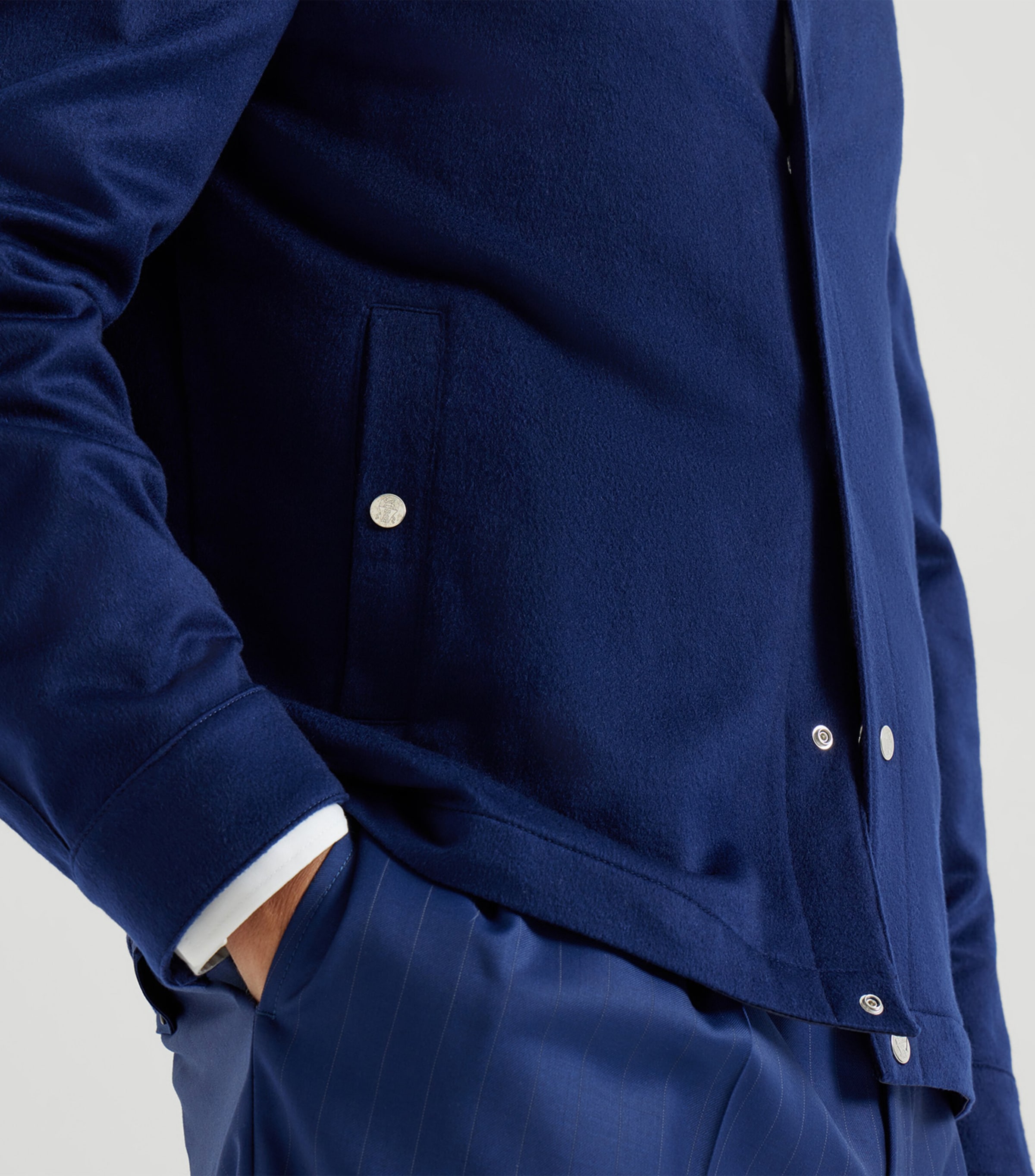 Cashmere Overshirt CA568 Image 6