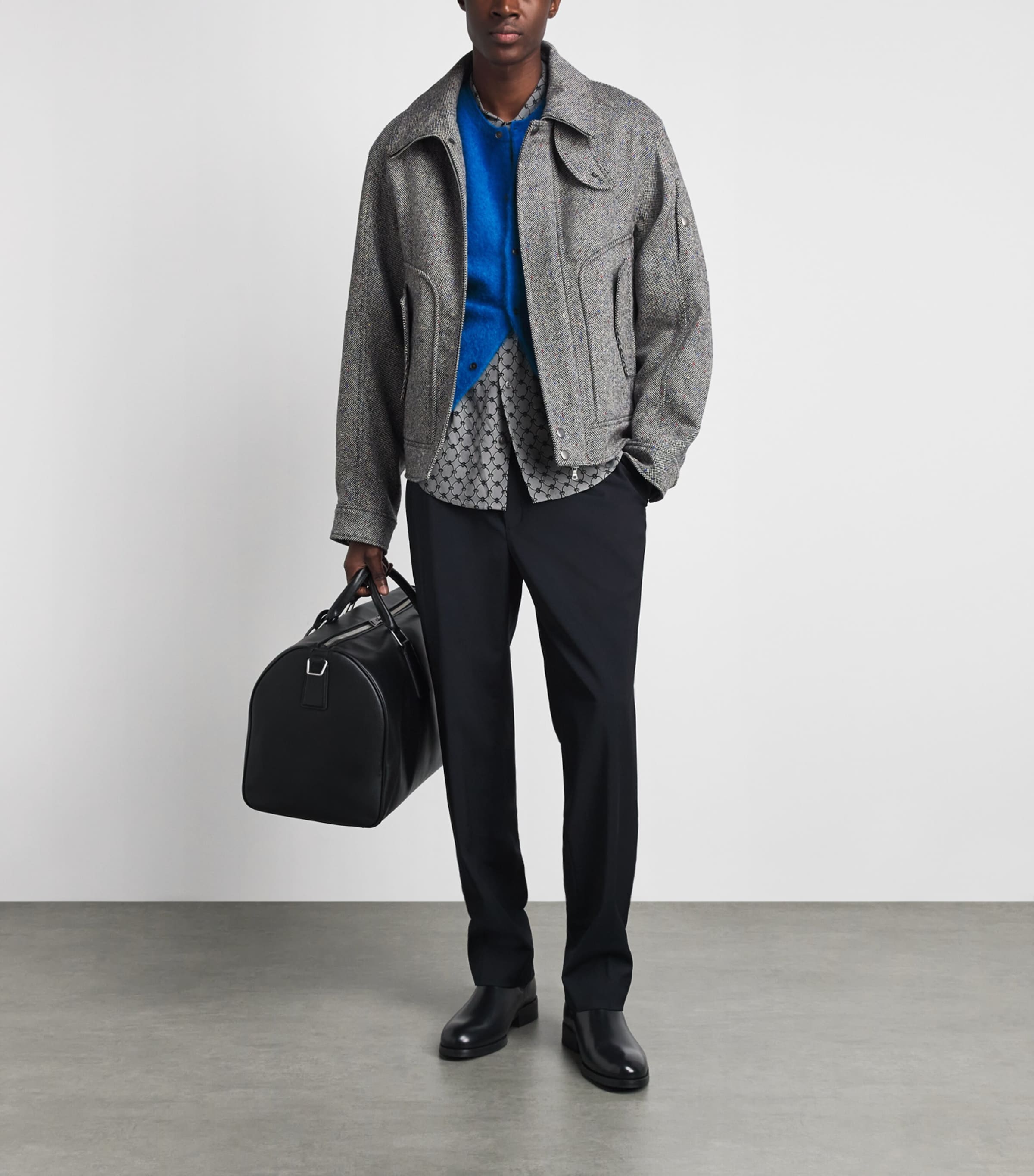 Sandro Paris Leather Chelsea Boots Black Image 2
