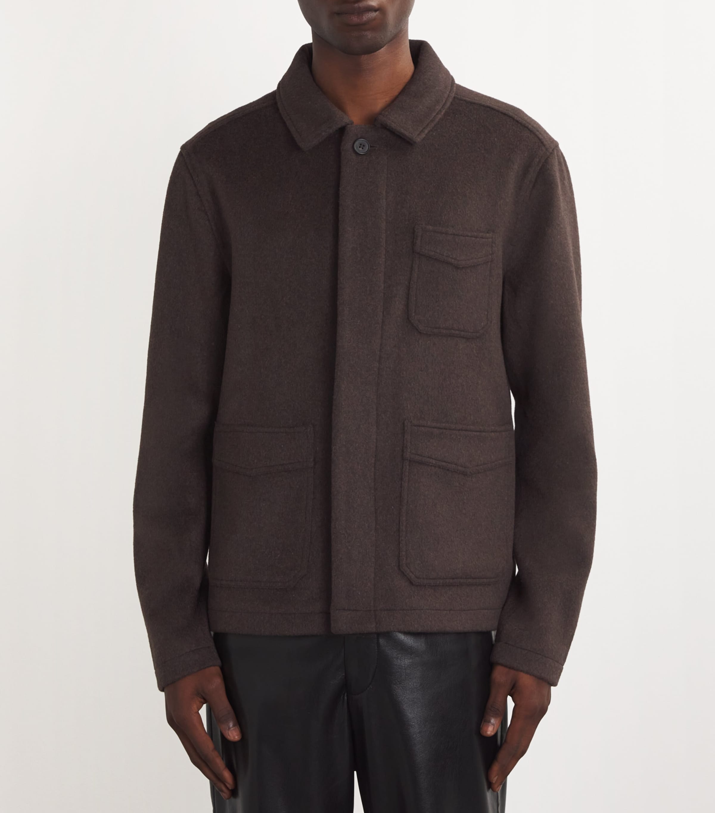 Wool-Blend Chancery Jacket DARK ARROWHEAD Image 3