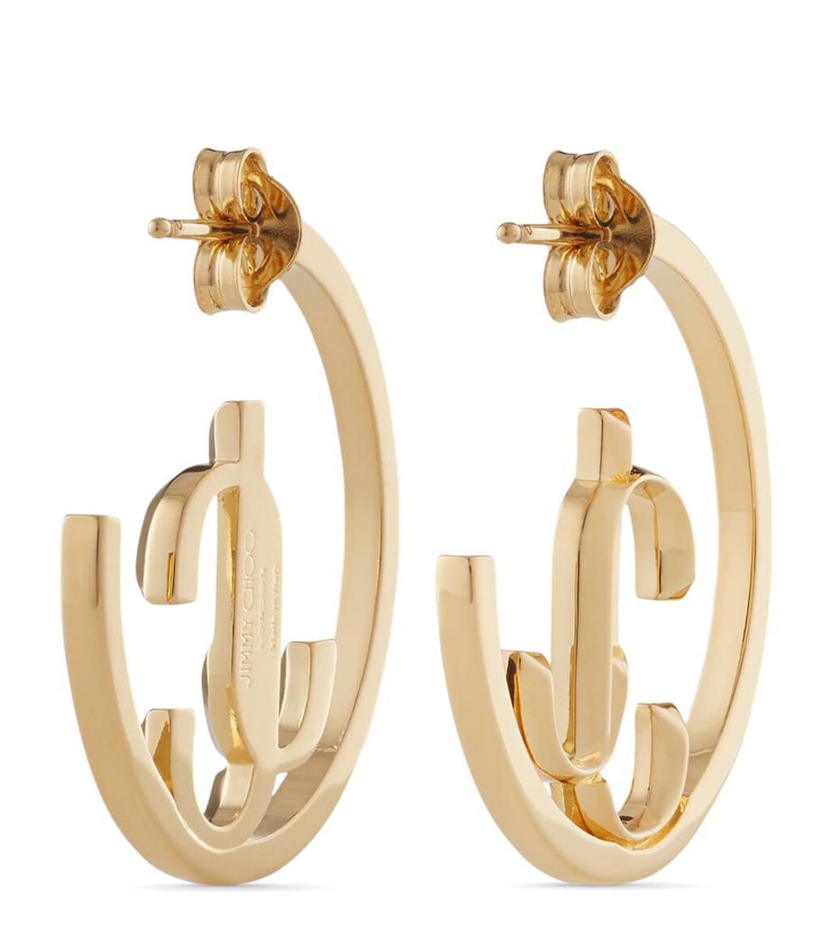 JC Hoop Earrings GOLD Image 4