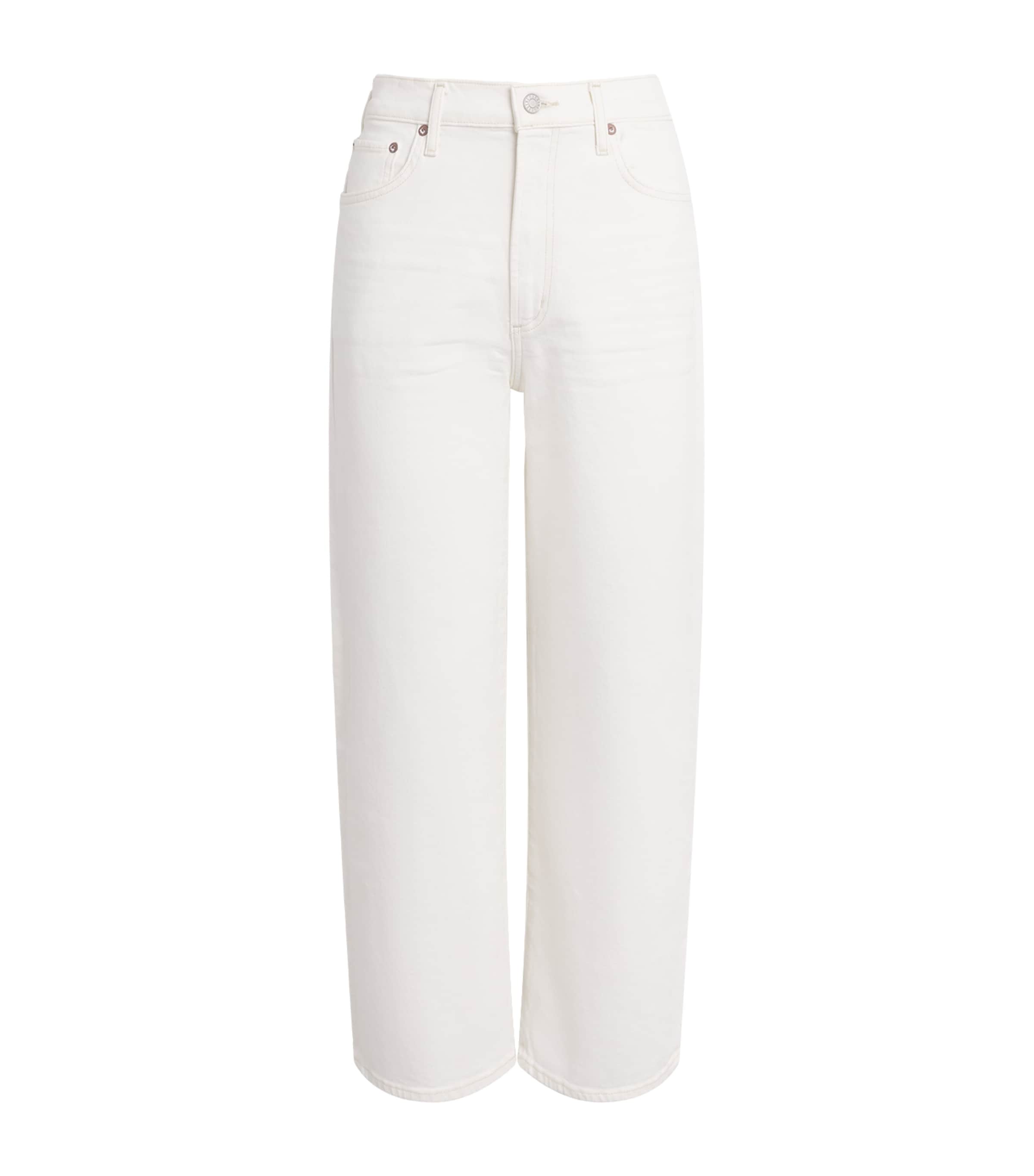 Harper Crop Jeans WHITE WASH Image 1
