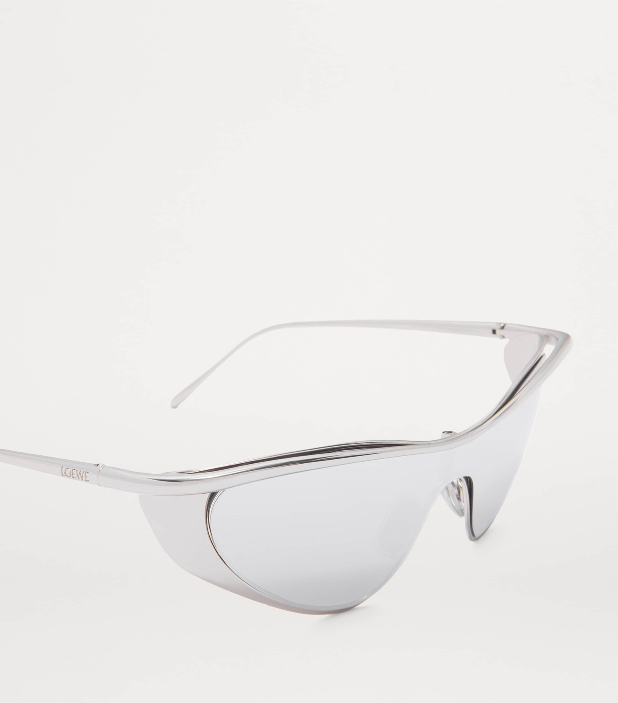 Flash Cat Eye Sunglasses SILVER/SILVER Image 4
