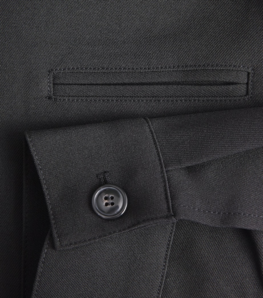 Source Unknown Womens Cinched Matteo Blazer Black Image 6