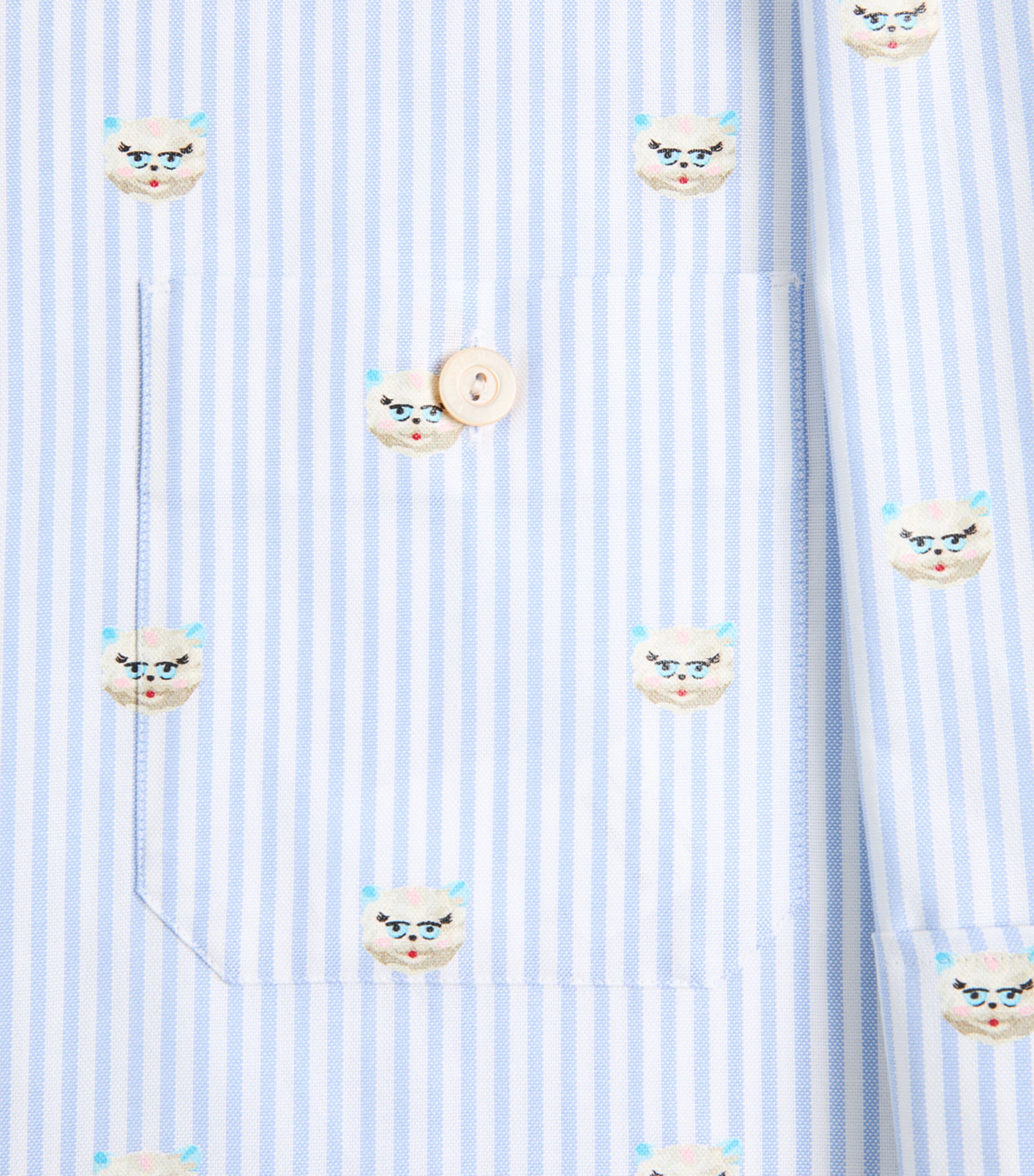 Cotton Stripe Shirt C4W Image 2