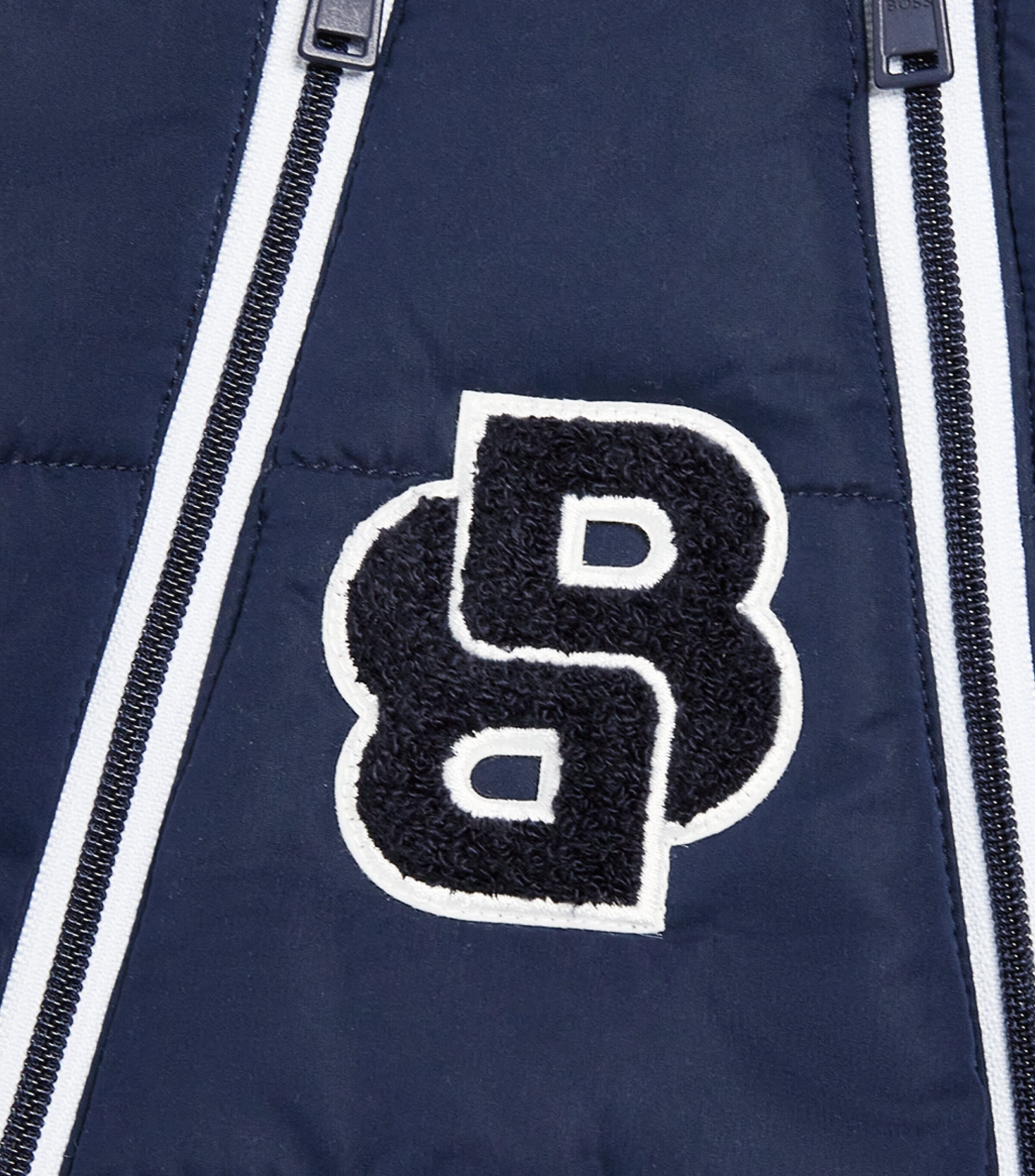 Padded Zip-Up Snowsuit (1-18 Months) NAVY Image 3